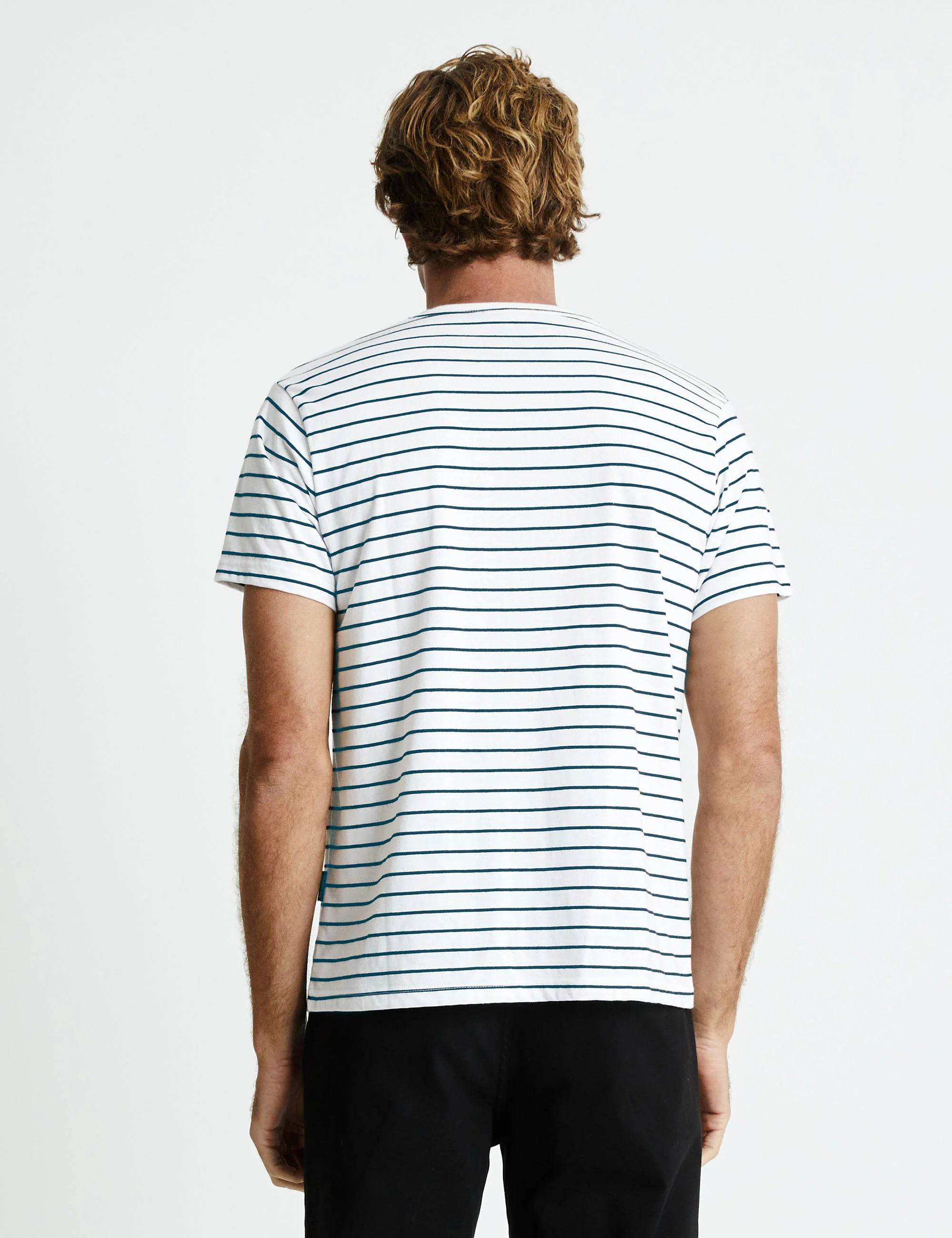 Breton Stripe Tee - Navy/White - Image 5