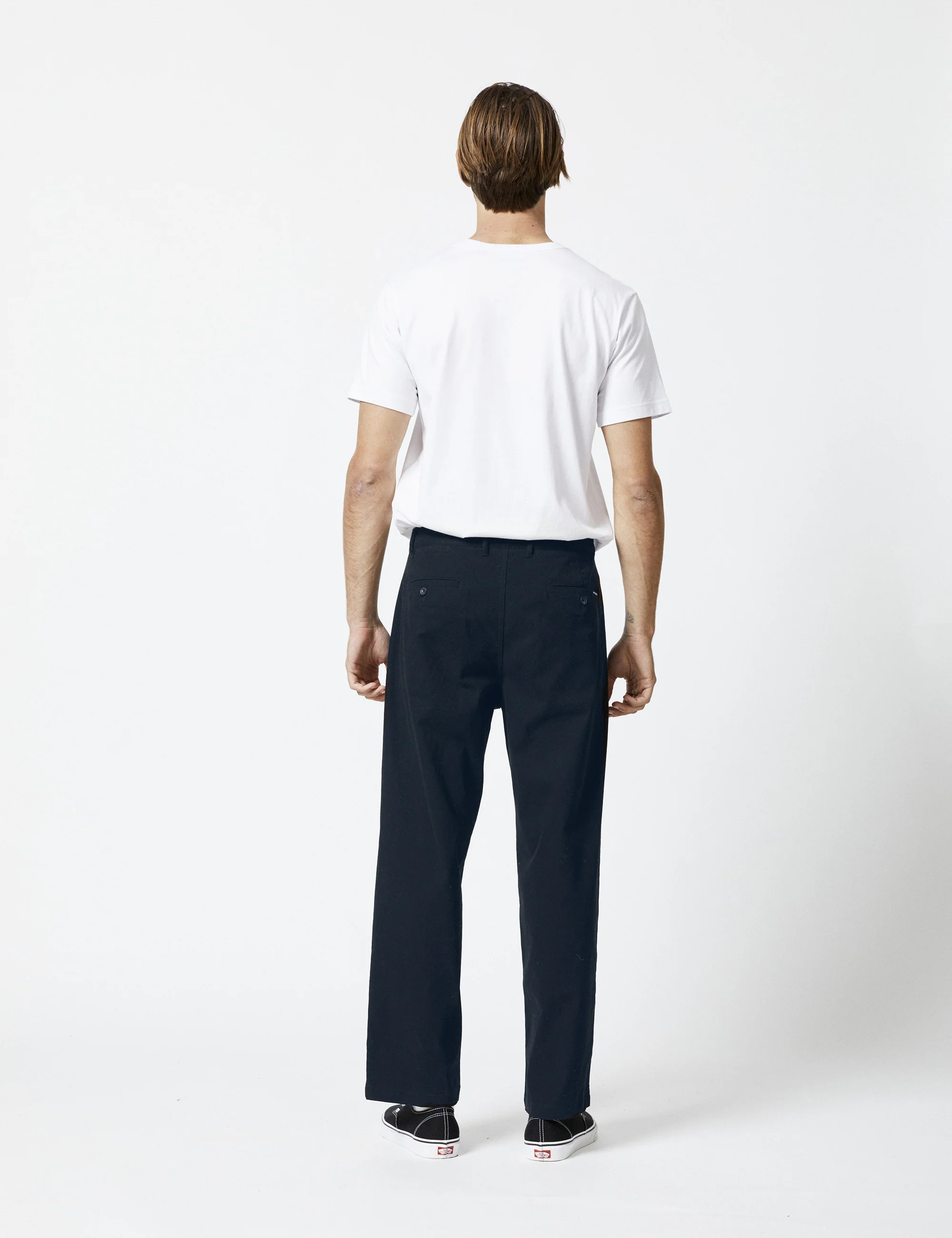 Brooklyn Pleated Pant - Navy - Image 6