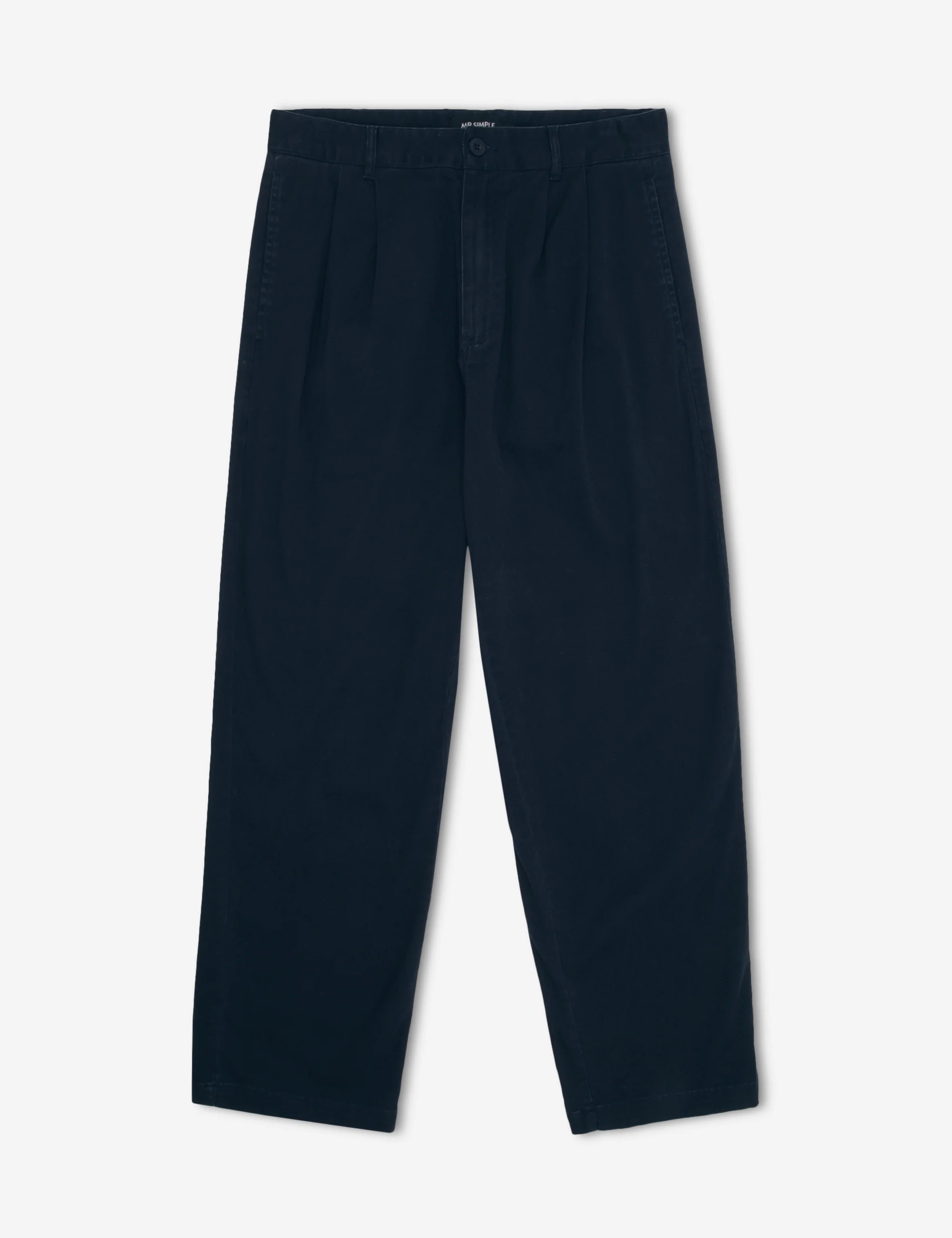 Brooklyn Pleated Pant - Navy - Image 8