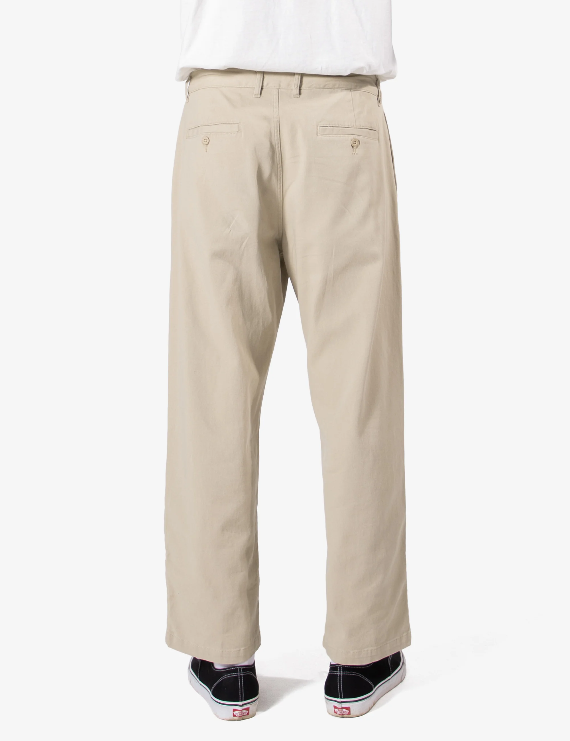 Brooklyn Pleated Pant - Stone - Image 11