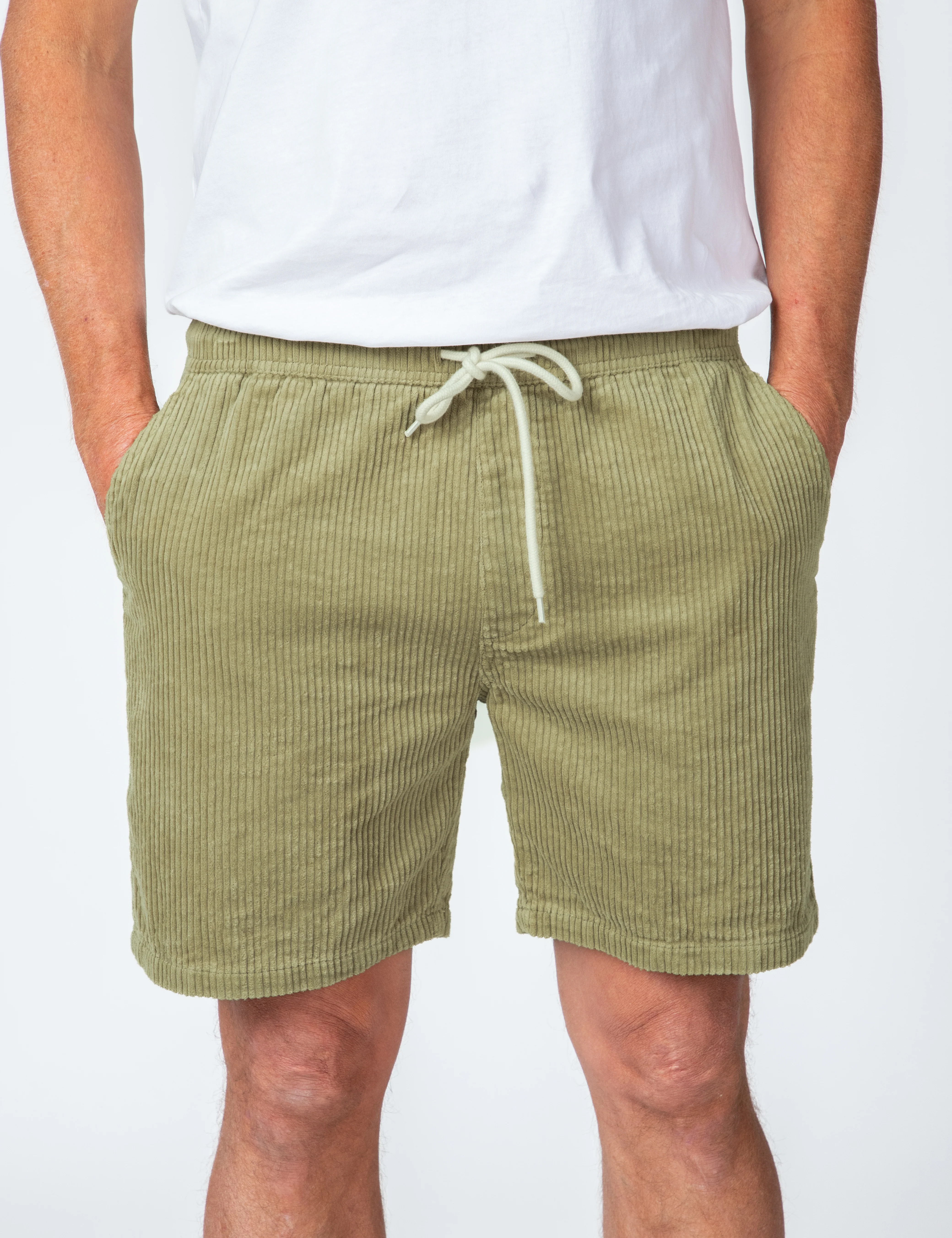 Burbank Cord Short - Slate Green Cord - Image 6