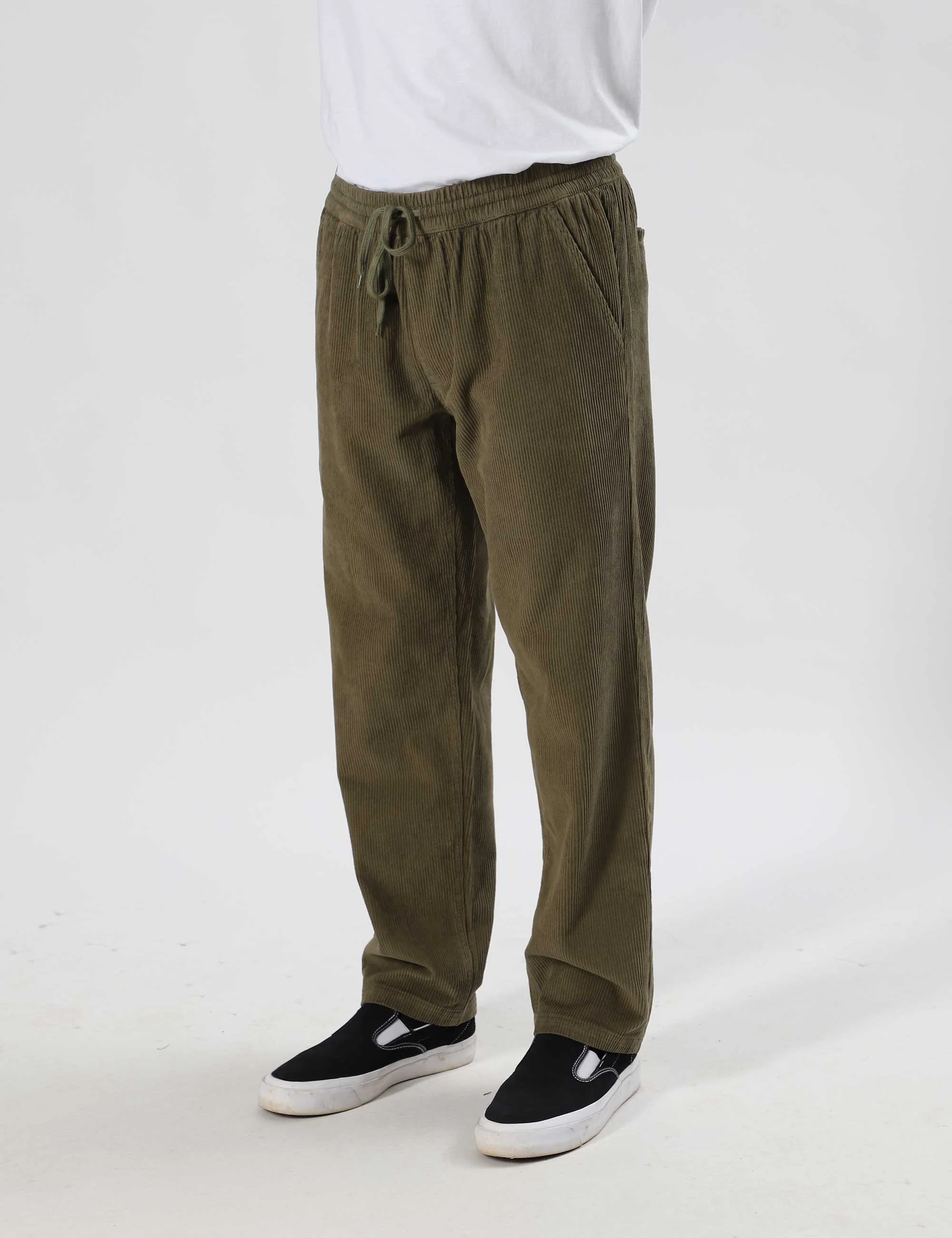 Burbank Cord Pant - Army - Image 3