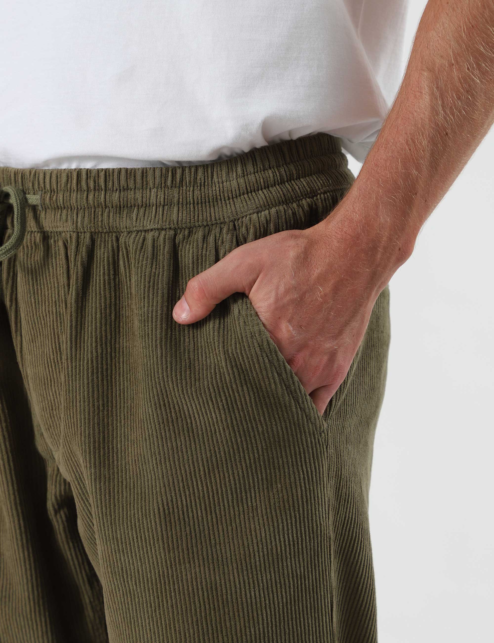 Burbank Cord Pant - Army - Image 4