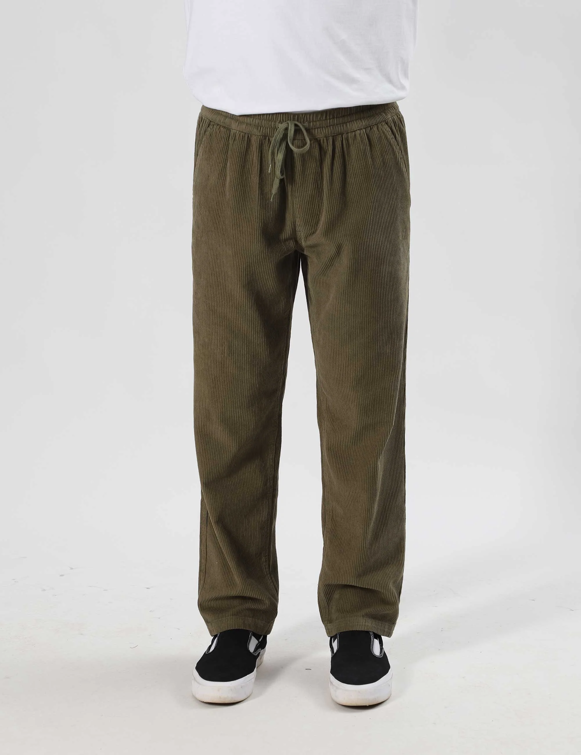 Burbank Cord Pant - Army - Image 5