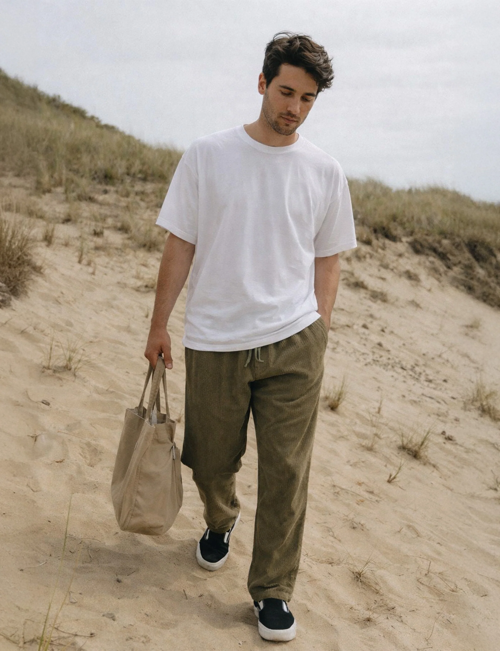 Burbank Cord Pant - Army - Image 7