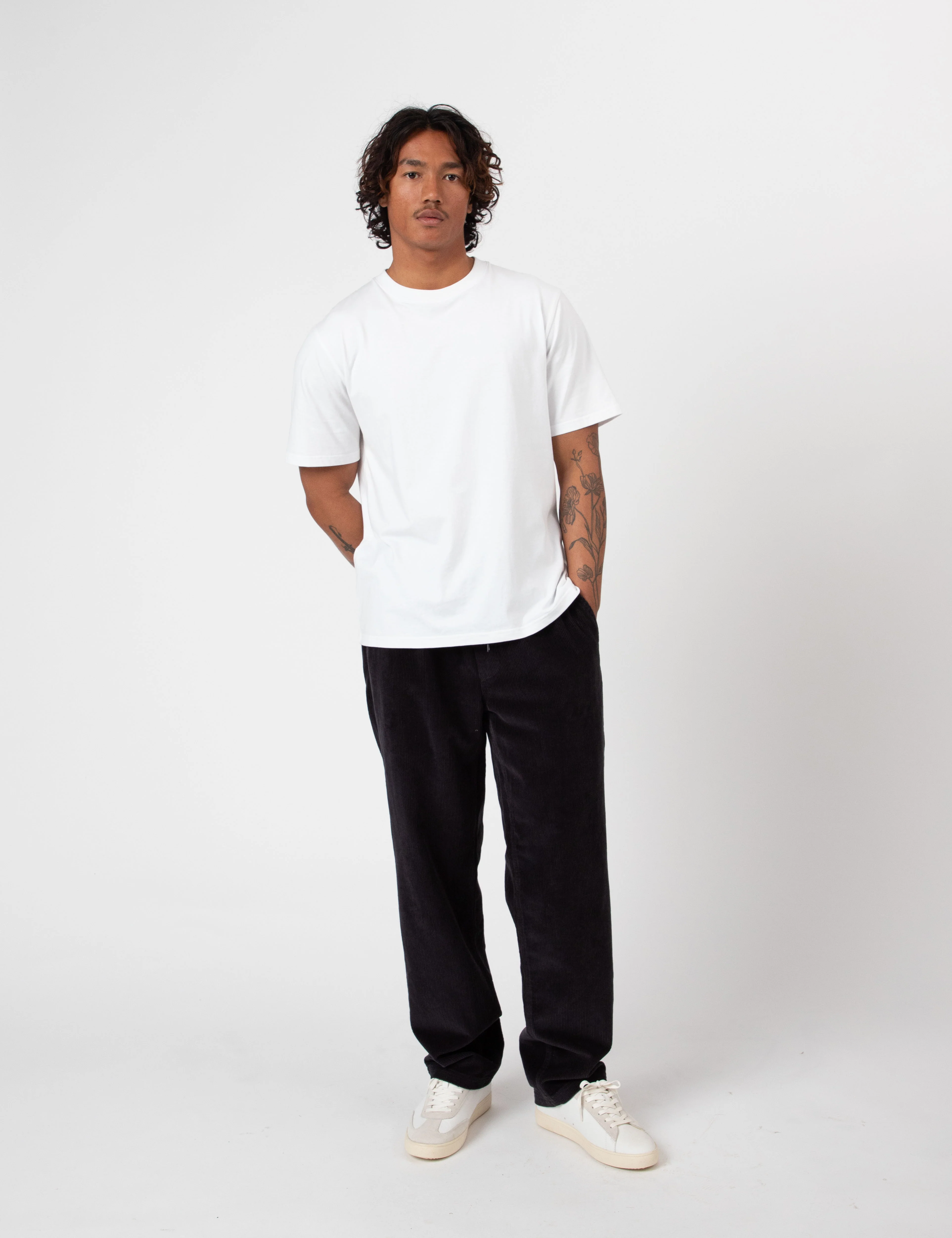 Burbank Cord Pant - Charcoal - Image 10