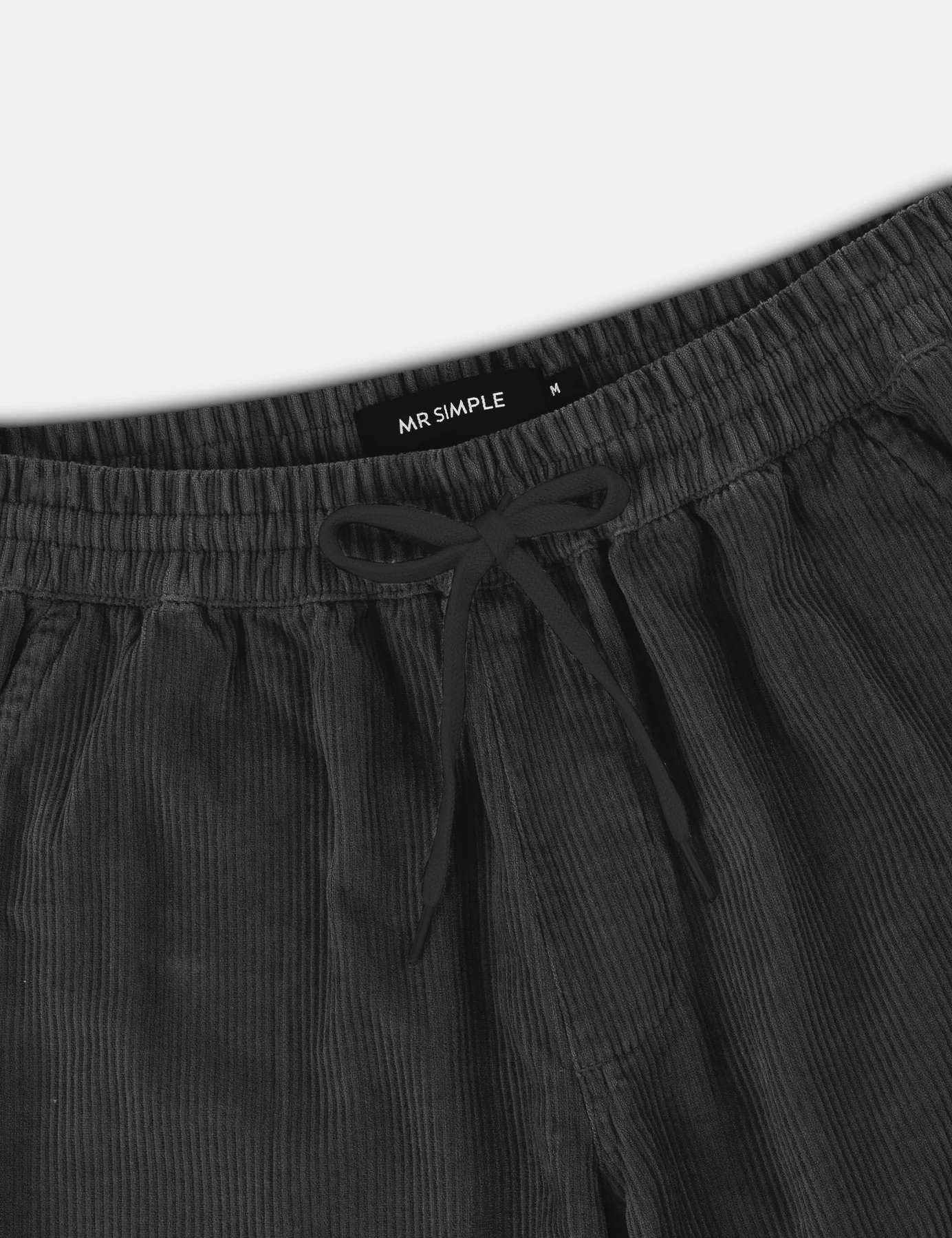Burbank Cord Pant - Charcoal - Image 12