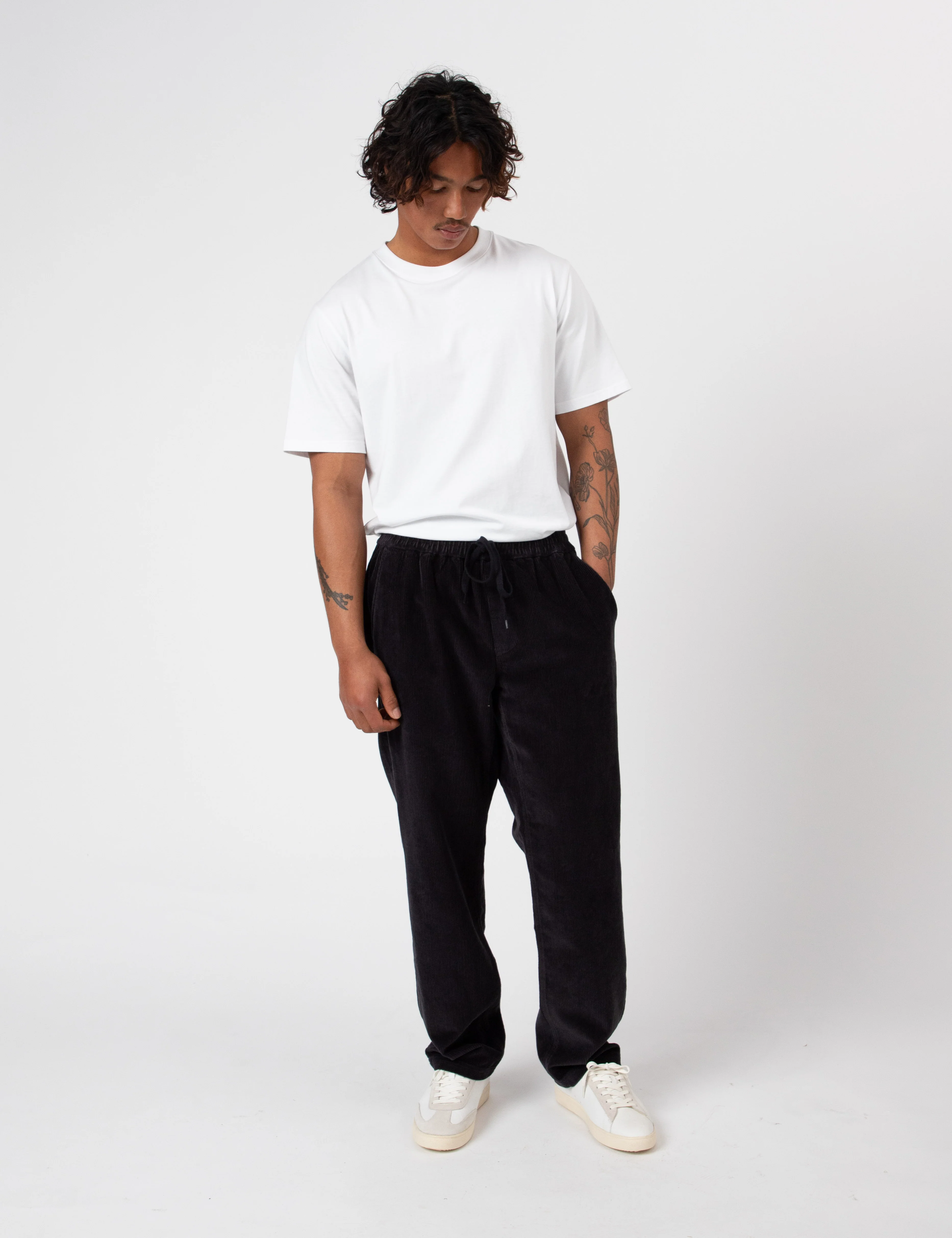 Burbank Cord Pant - Charcoal - Image 5