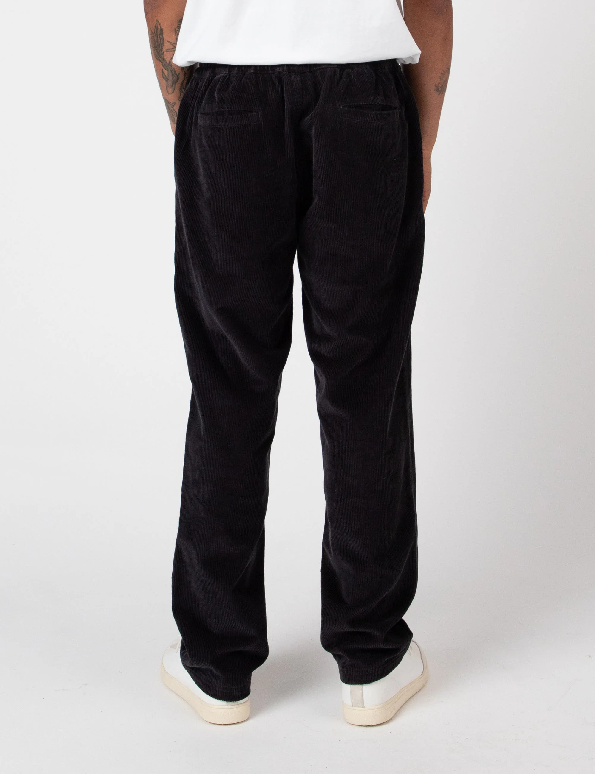 Burbank Cord Pant - Charcoal - Image 6