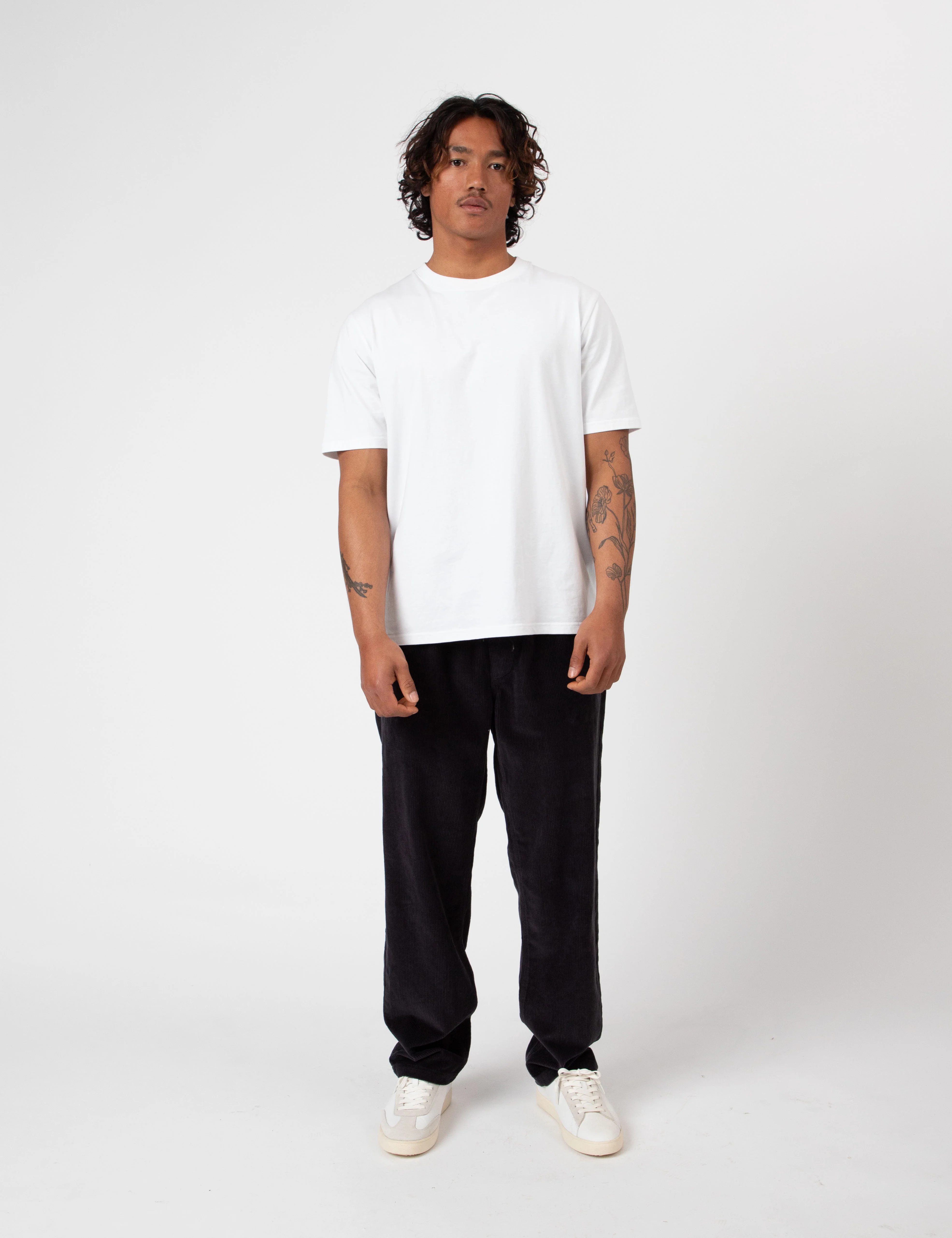 Burbank Cord Pant - Charcoal - Image 7