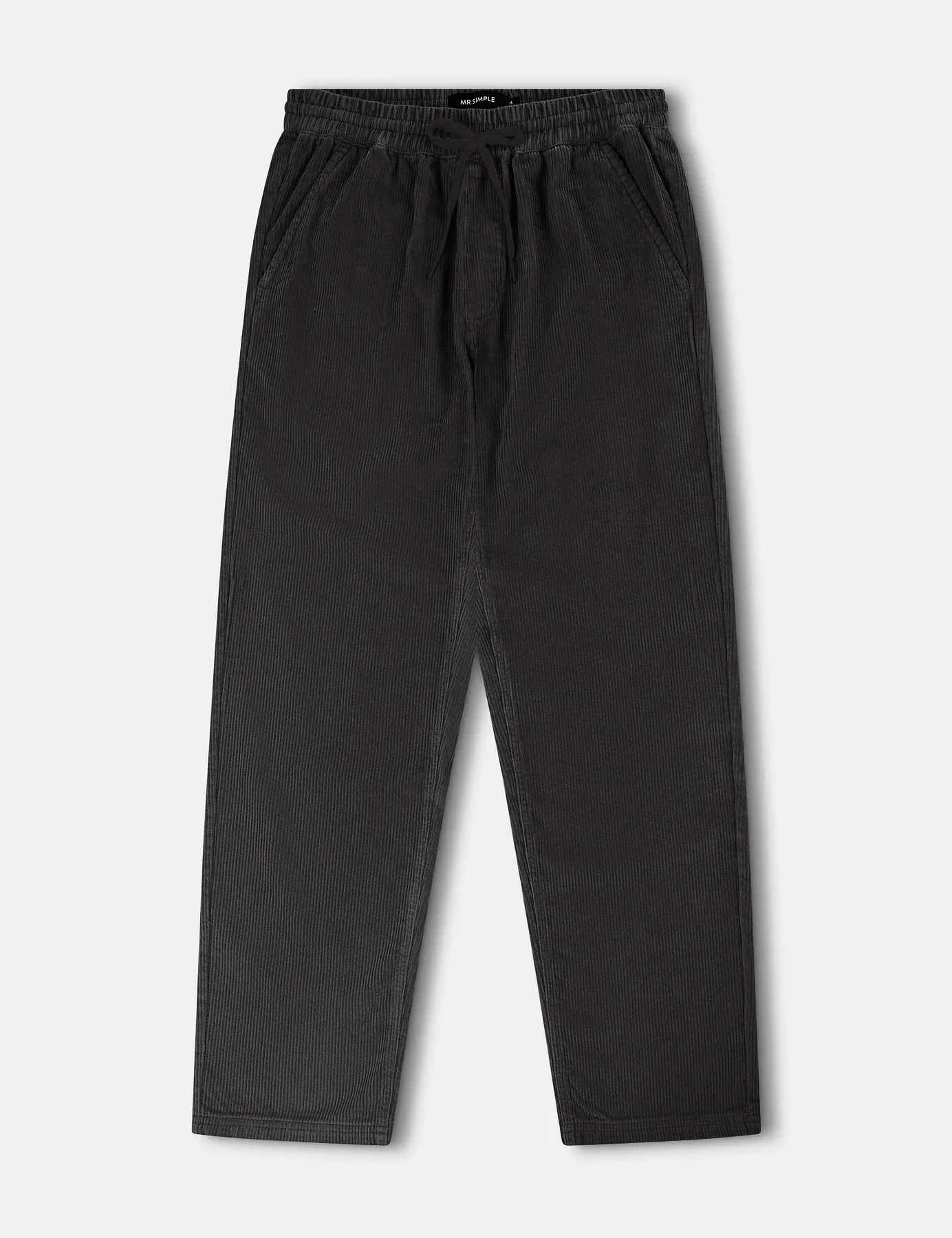 Burbank Cord Pant - Charcoal - Image 8