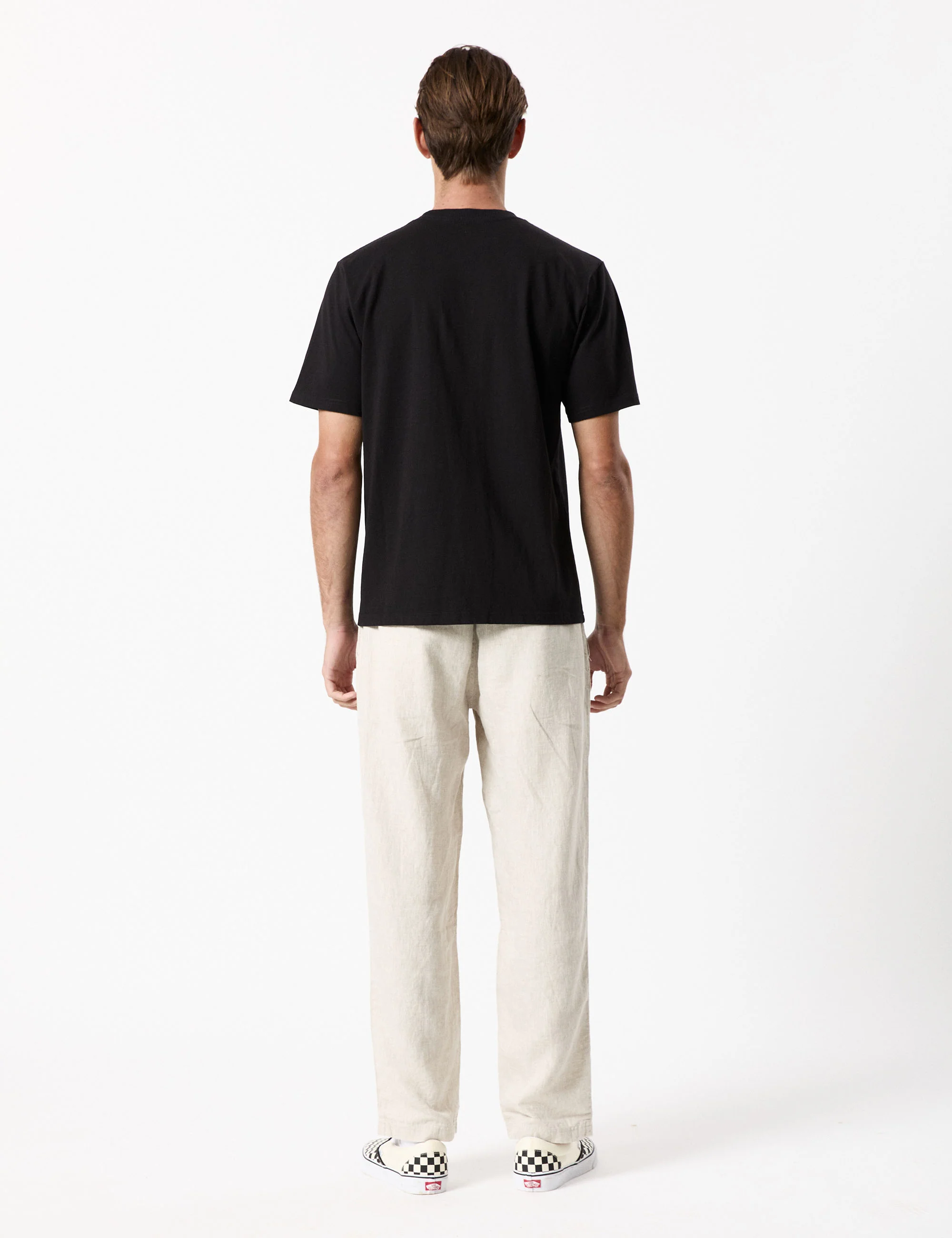 Burbank Linen Pant - Natural - Image 15