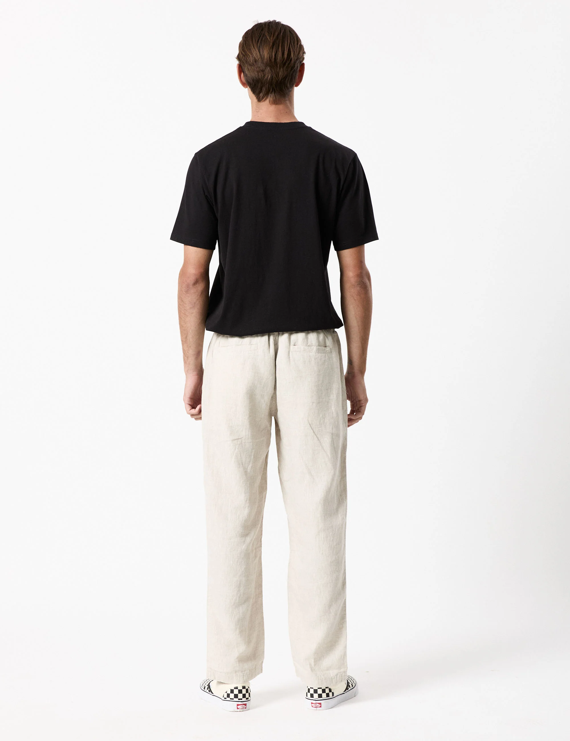 Burbank Linen Pant - Natural - Image 16