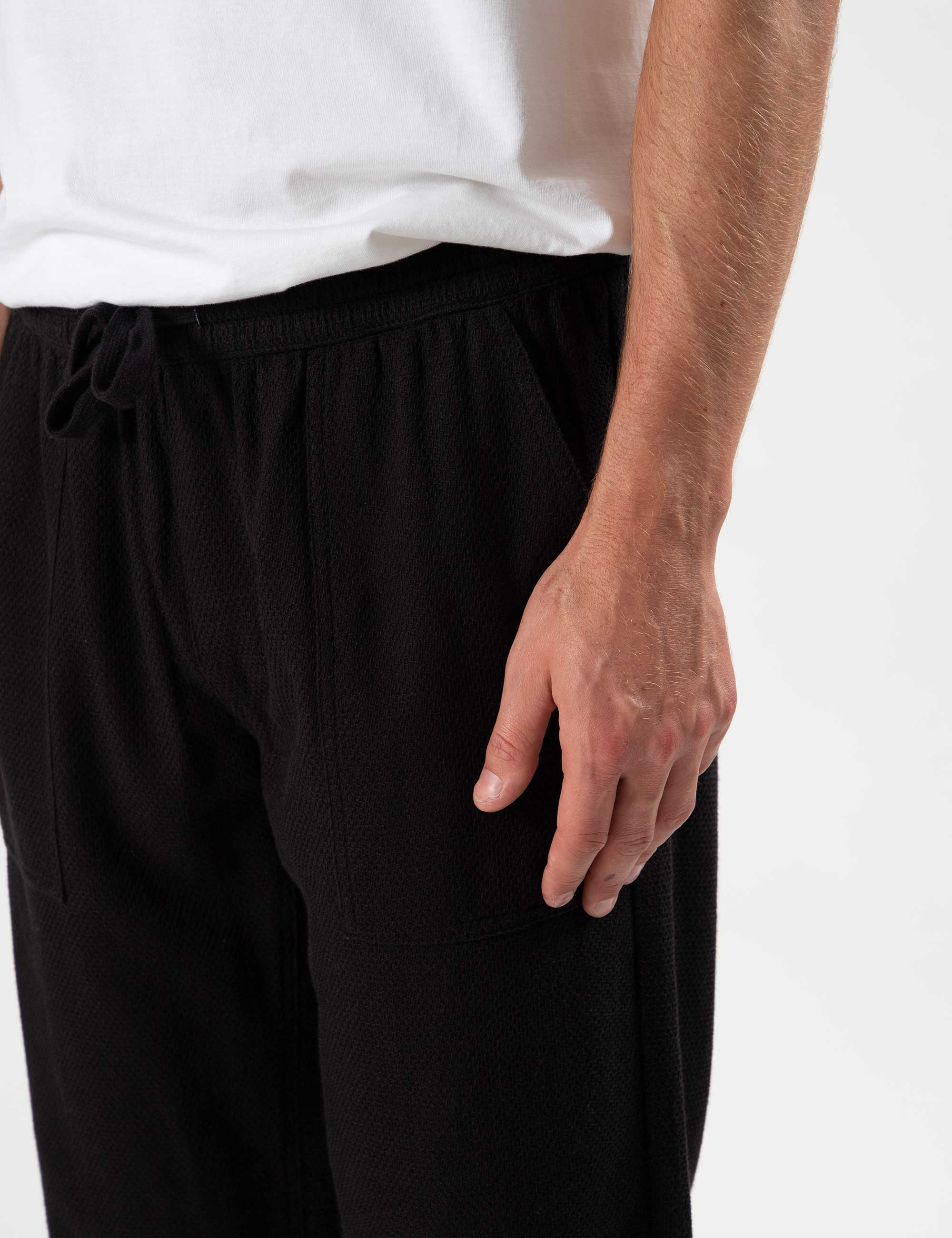 Burbank Pant - Black Waffle - Image 10