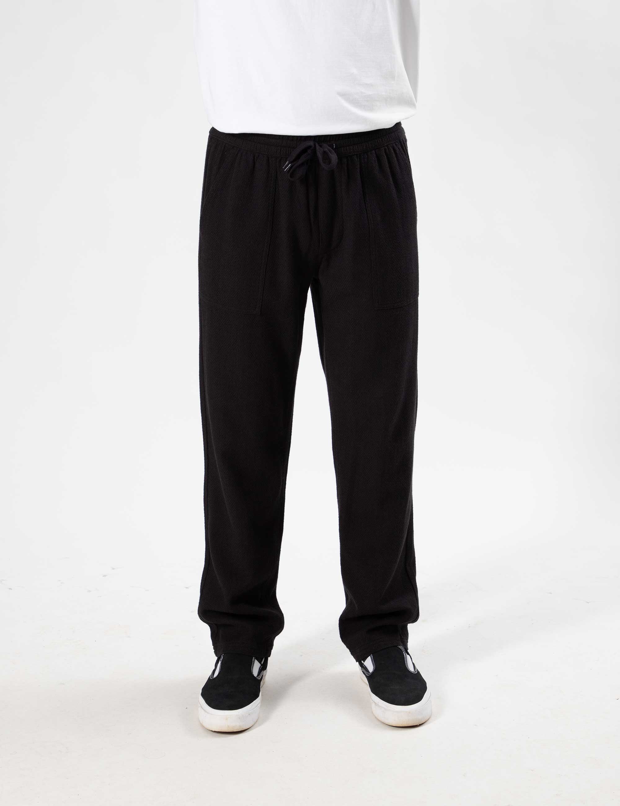 Burbank Pant - Black Waffle - Image 3