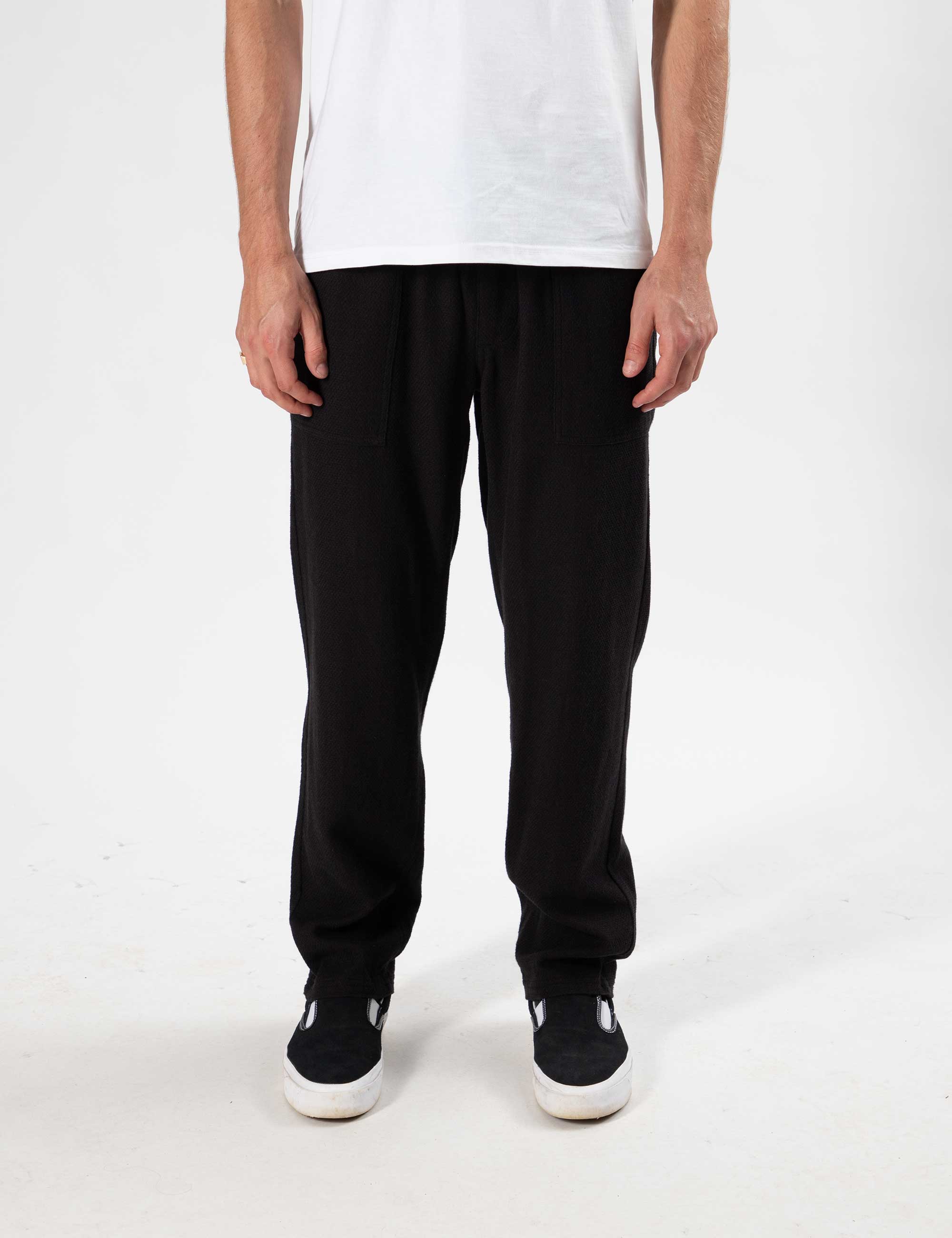 Burbank Pant - Black Waffle - Image 6