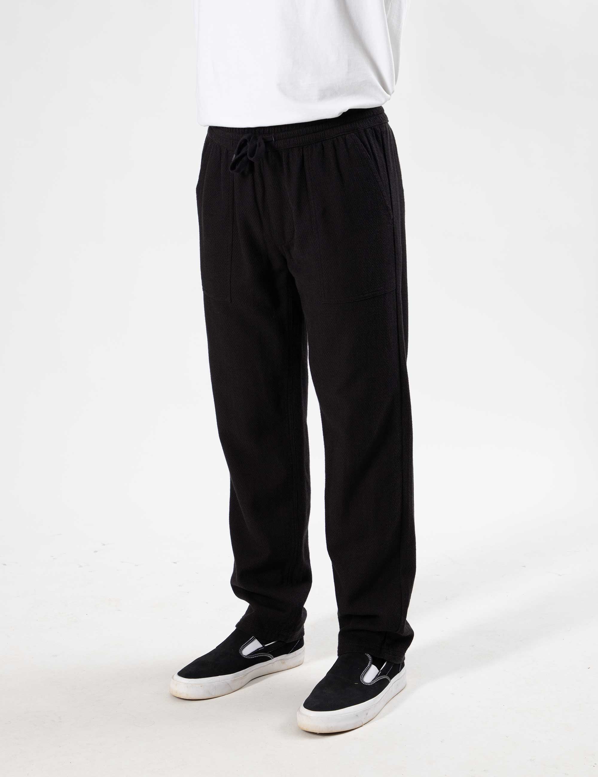 Burbank Pant - Black Waffle - Image 7