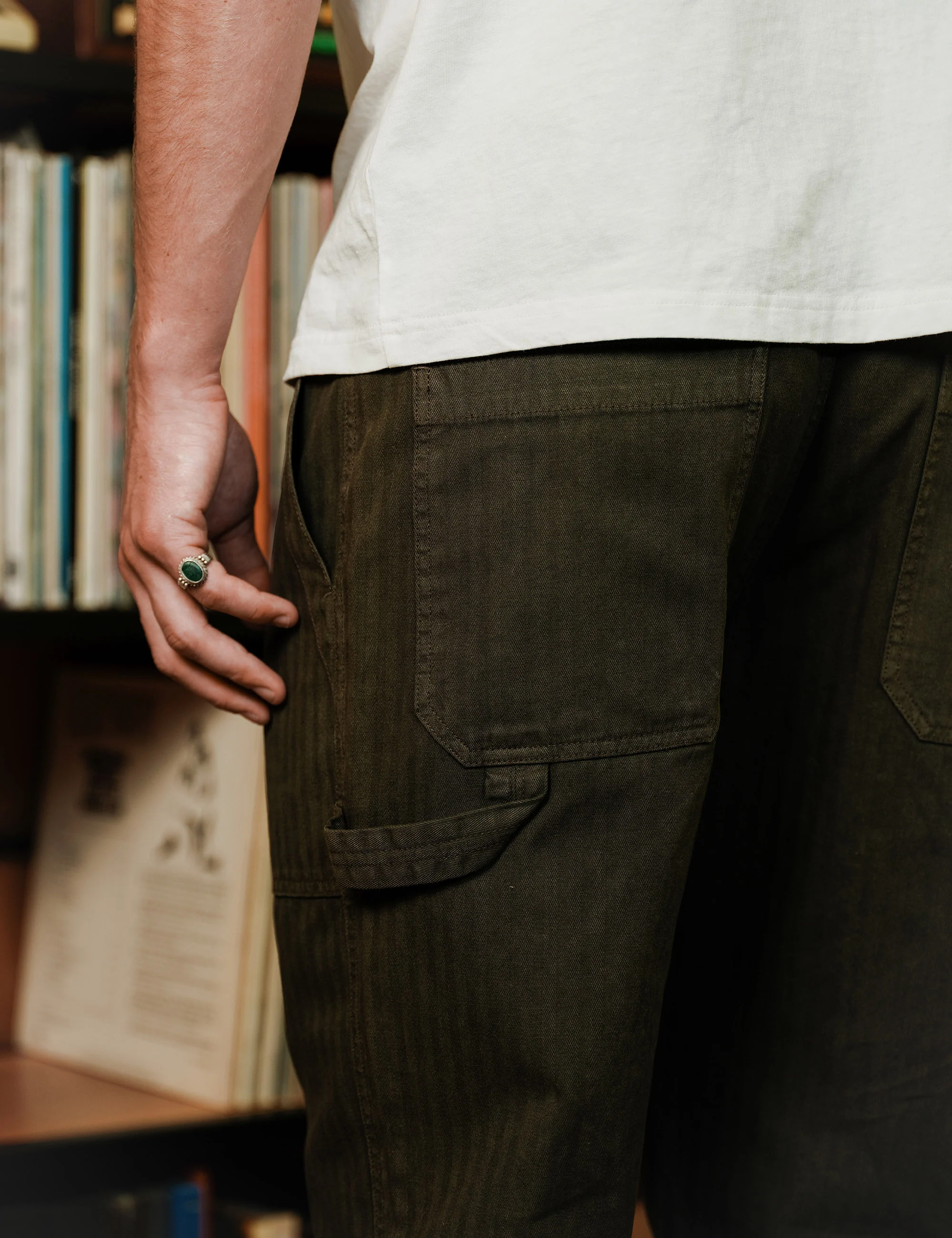 Carpenter Pant - Dark Green - Image 7