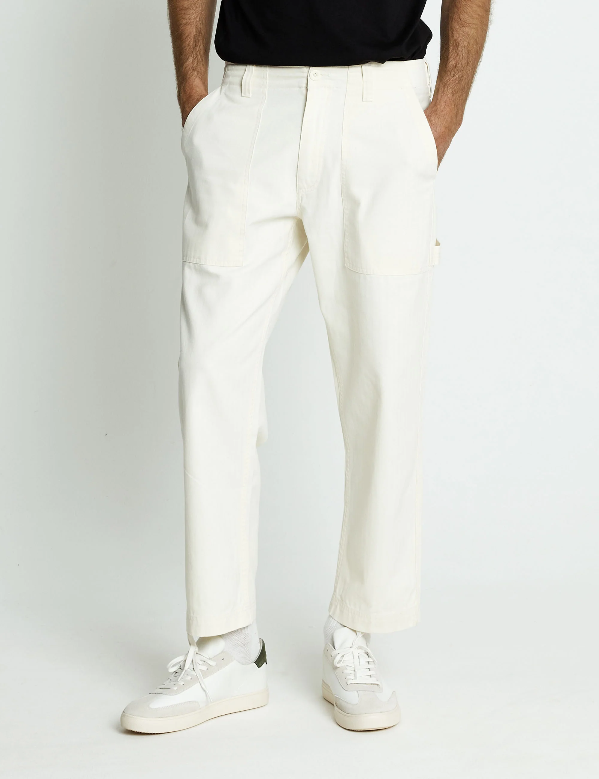 Carpenter Pant - Off White - Image 11