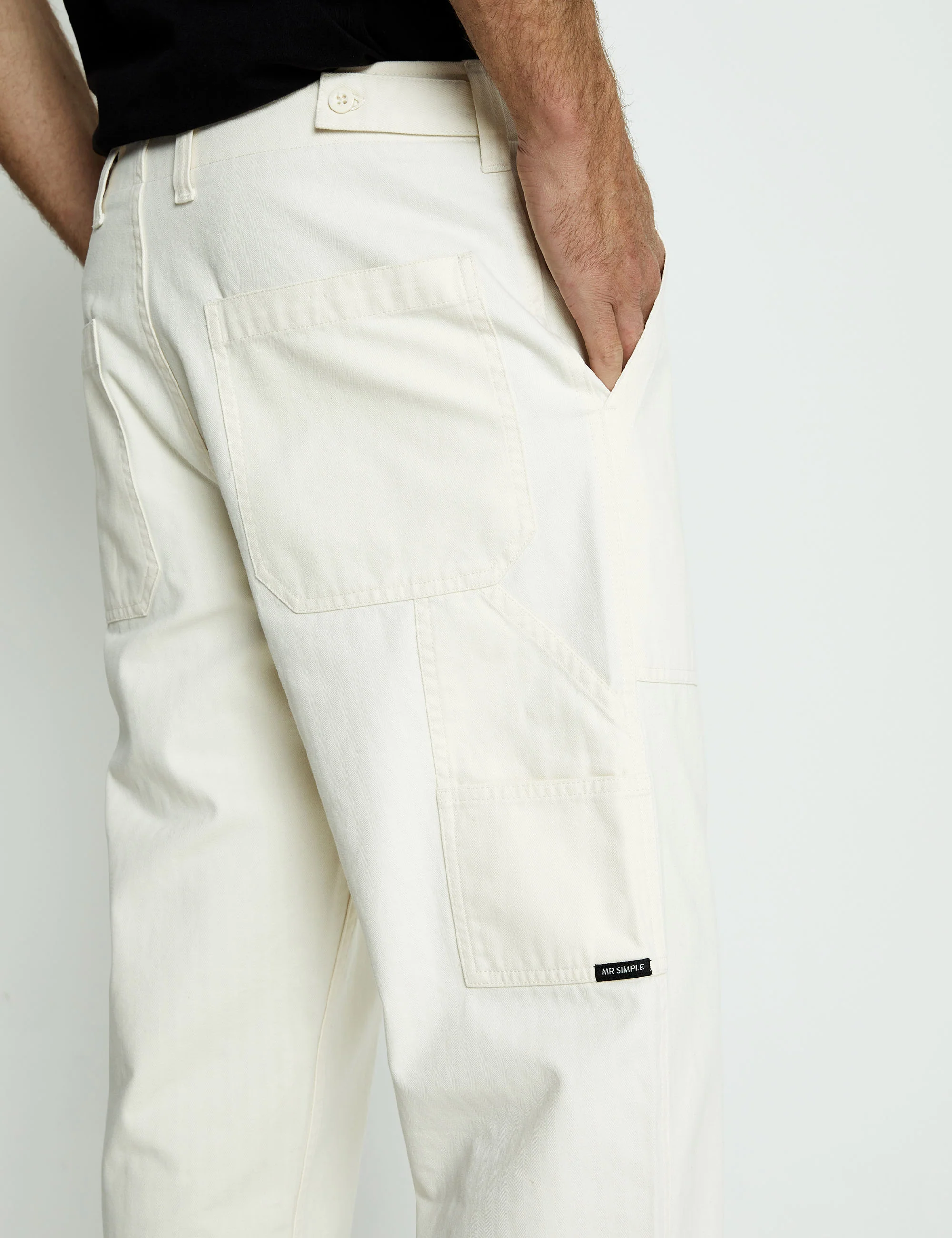Carpenter Pant - Off White - Image 12