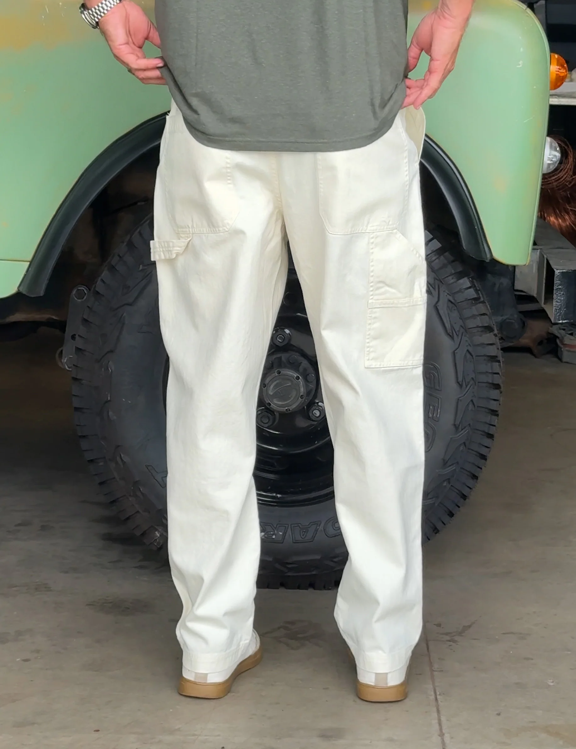 Carpenter Pant - Off White - Image 15