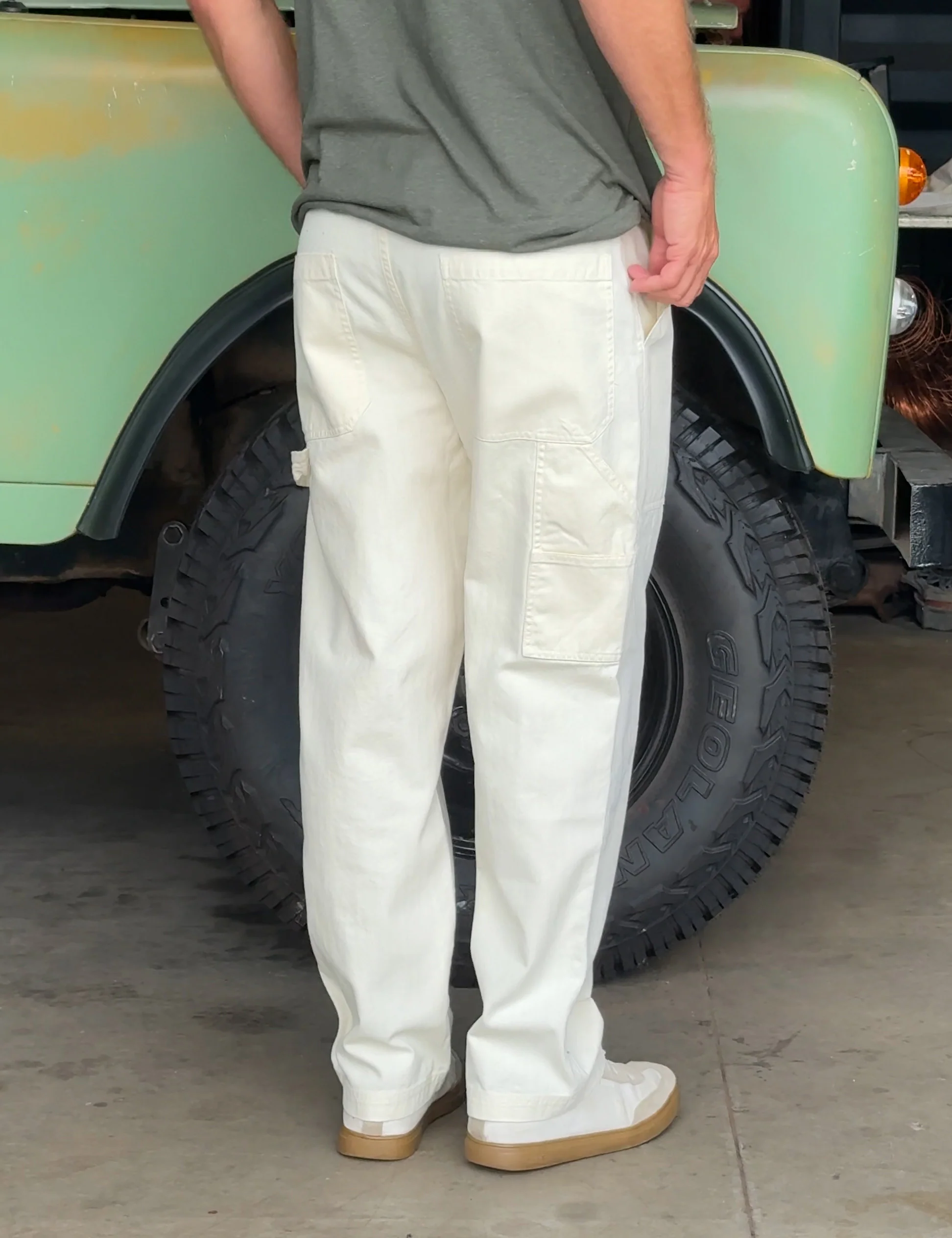 Carpenter Pant - Off White - Image 3