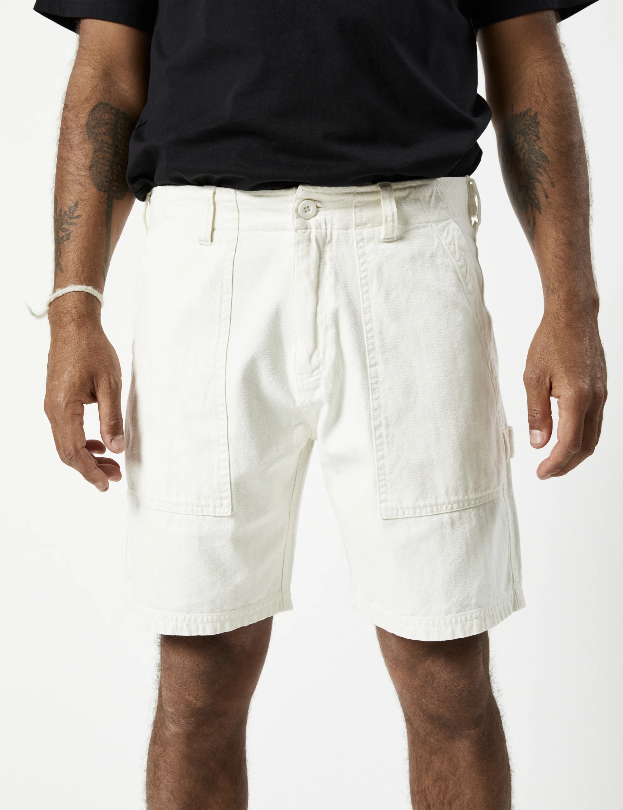 Carpenter Walk Short - Off White - Image 7