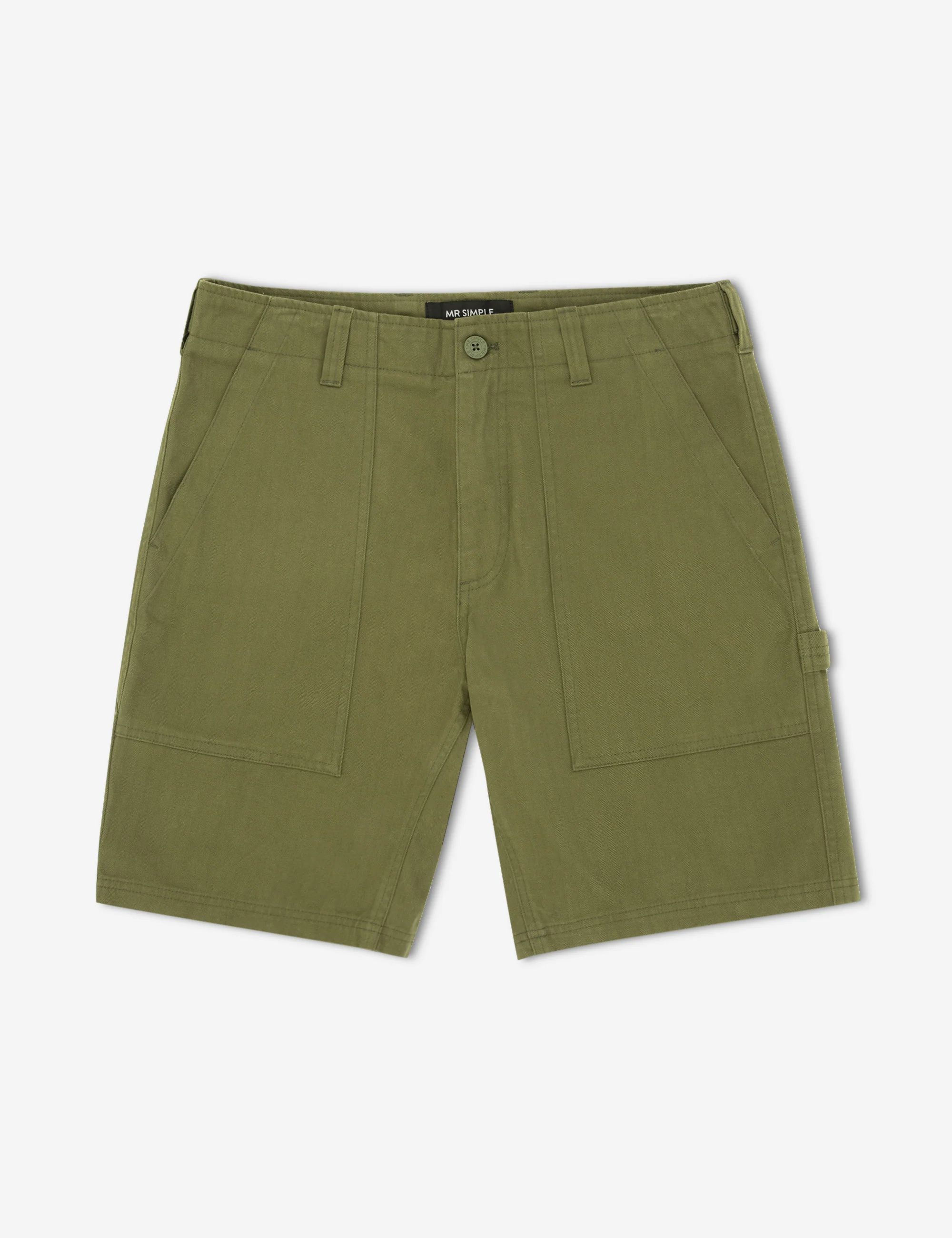 Carpenter Walk Short - Washed Army - Image 3