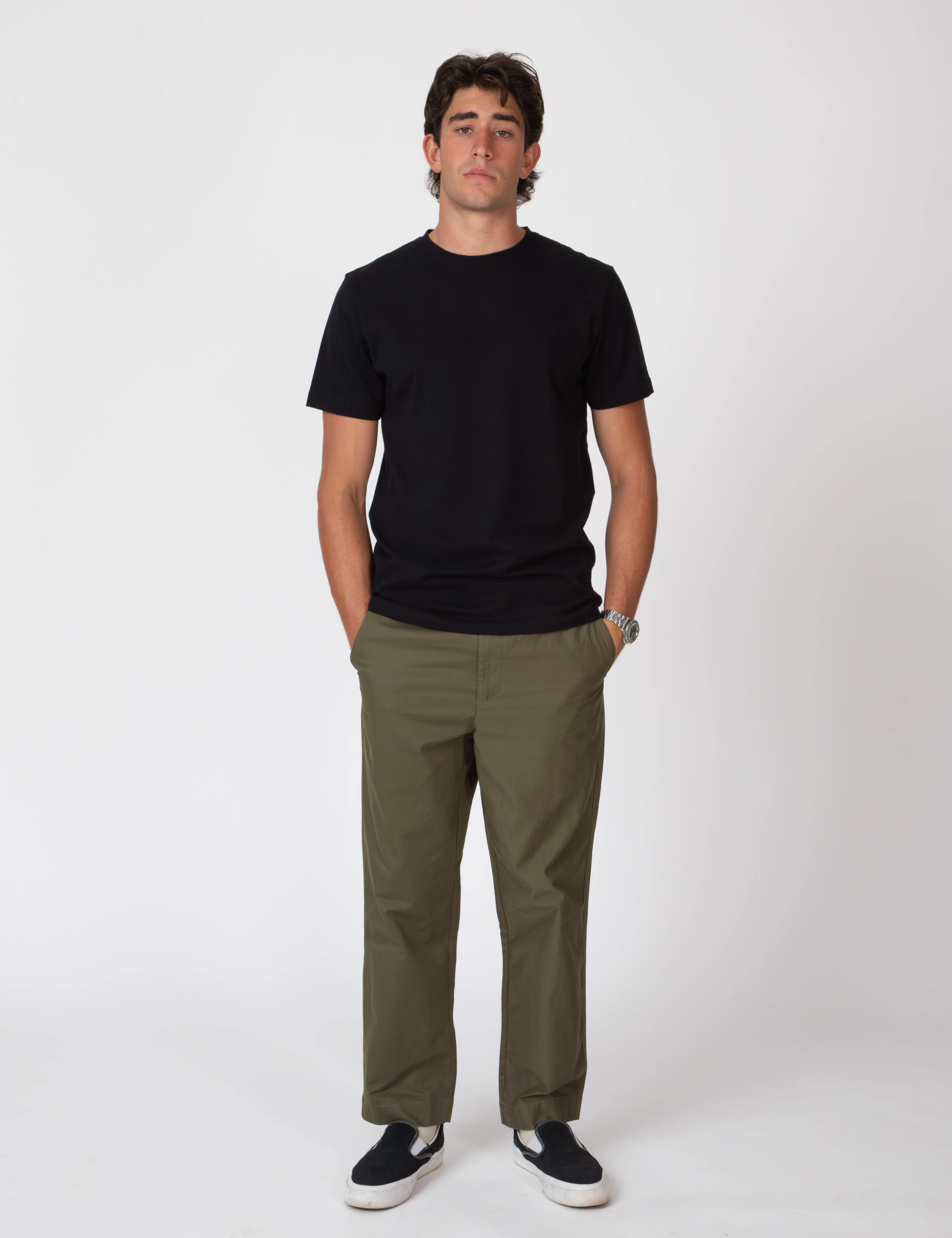 Cashmere Reginald Short Sleeve Tee - Black - Image 4