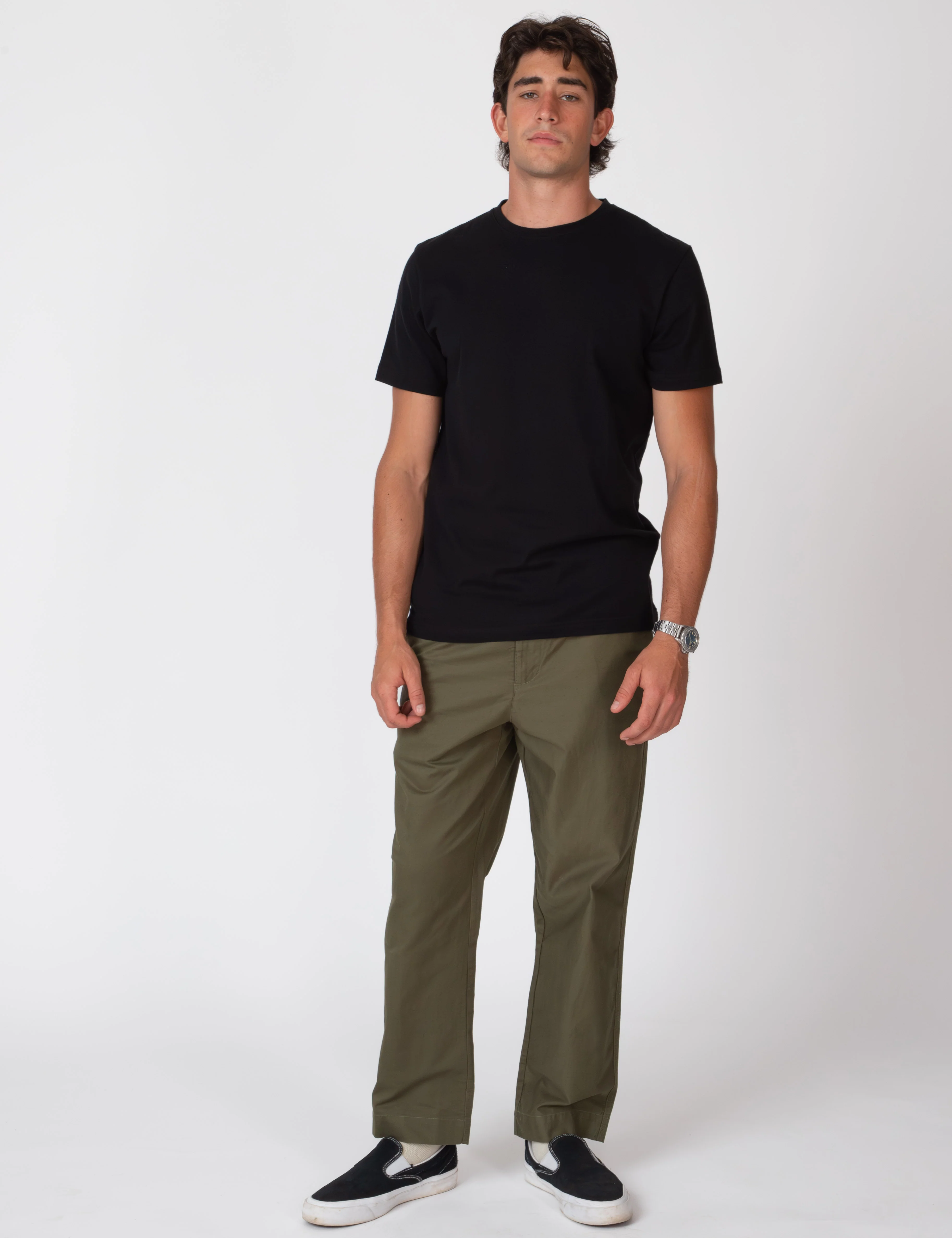 Cashmere Reginald Short Sleeve Tee - Black - Image 7