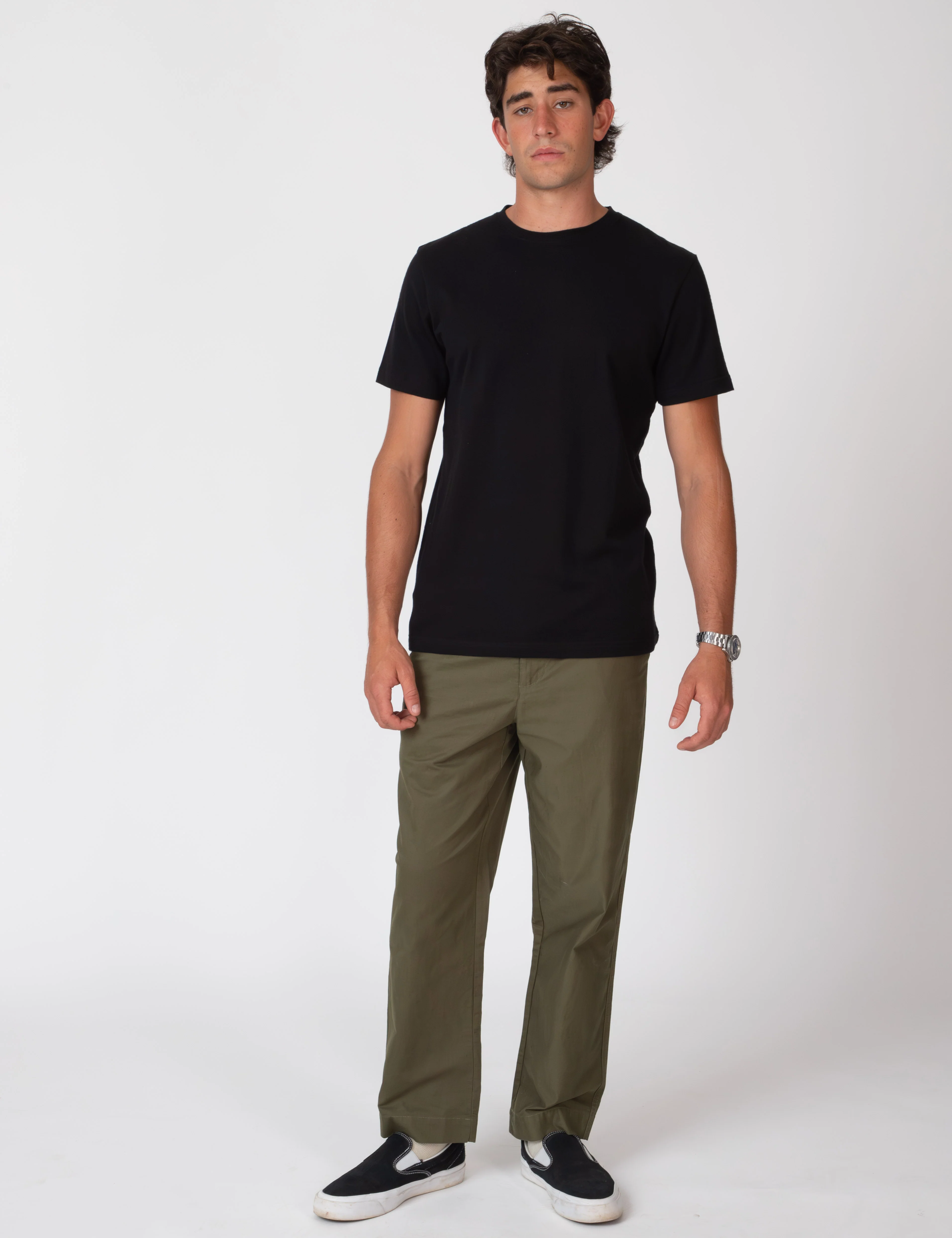 Cashmere Reginald Short Sleeve Tee - Black - Image 9