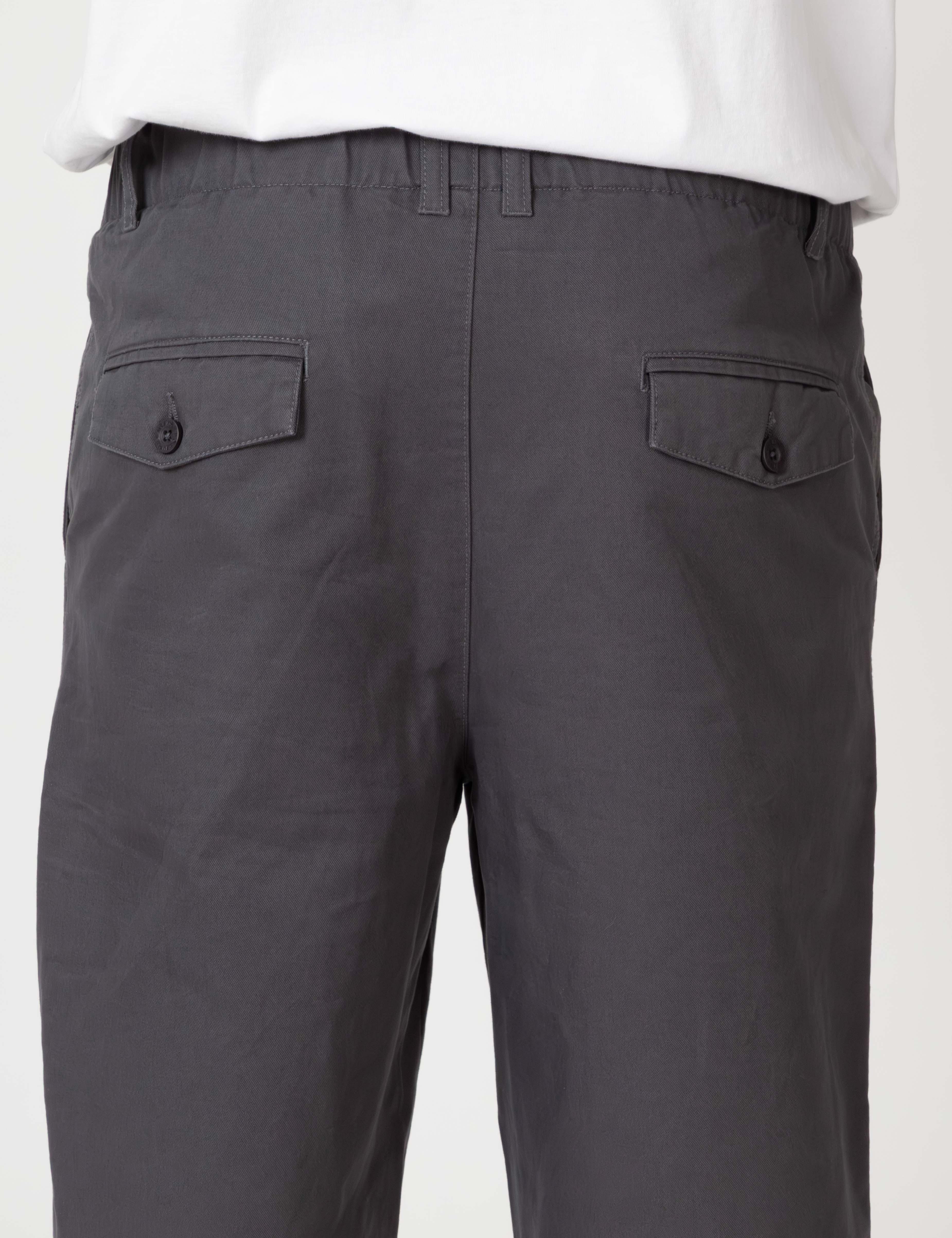 Chad Elastic Waist Relaxed Pant - Charcoal - Image 18