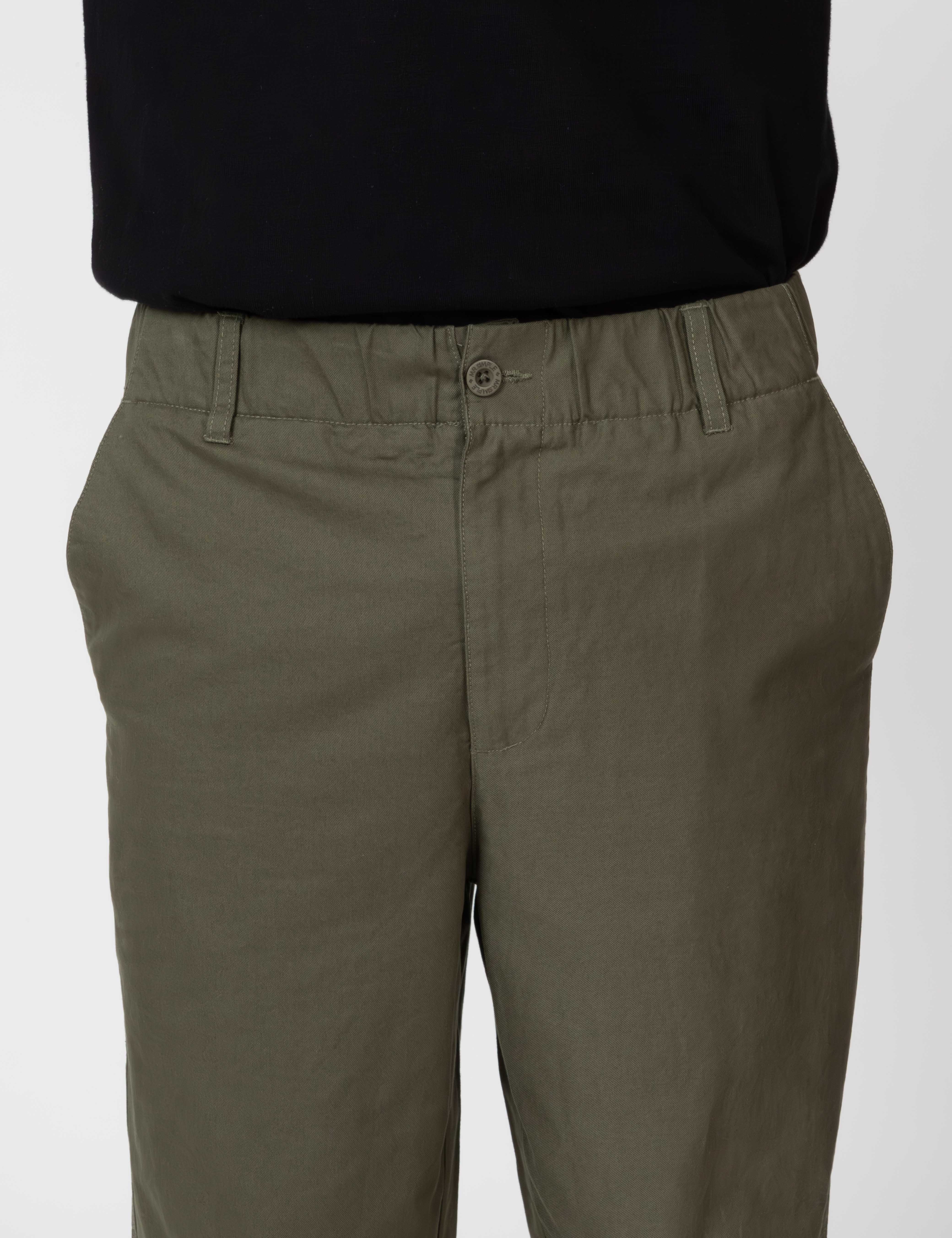 Chad Elastic Waist Relaxed Pant - Fatigue - Image 15
