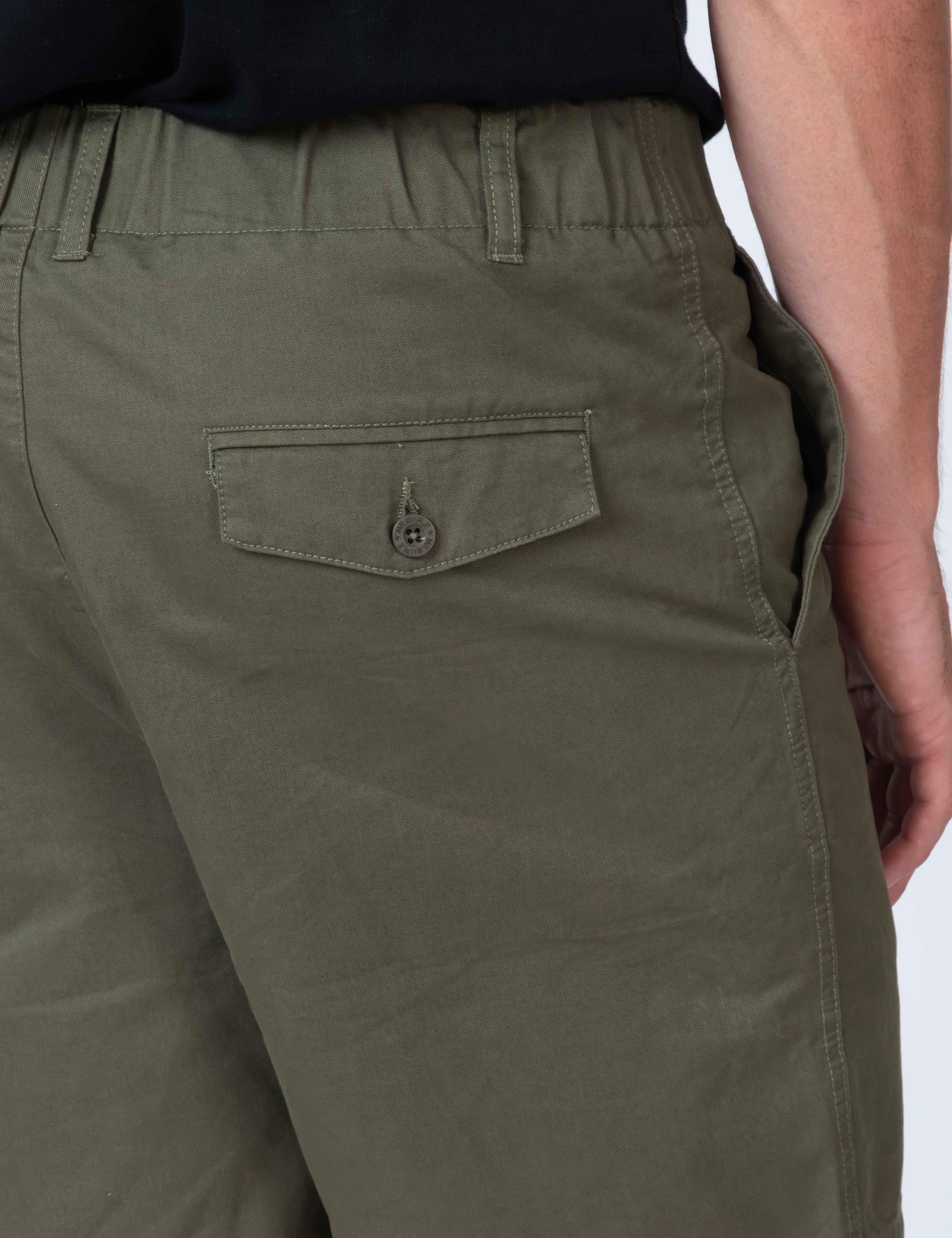 Chad Elastic Waist Relaxed Short - Fatigue - Image 14