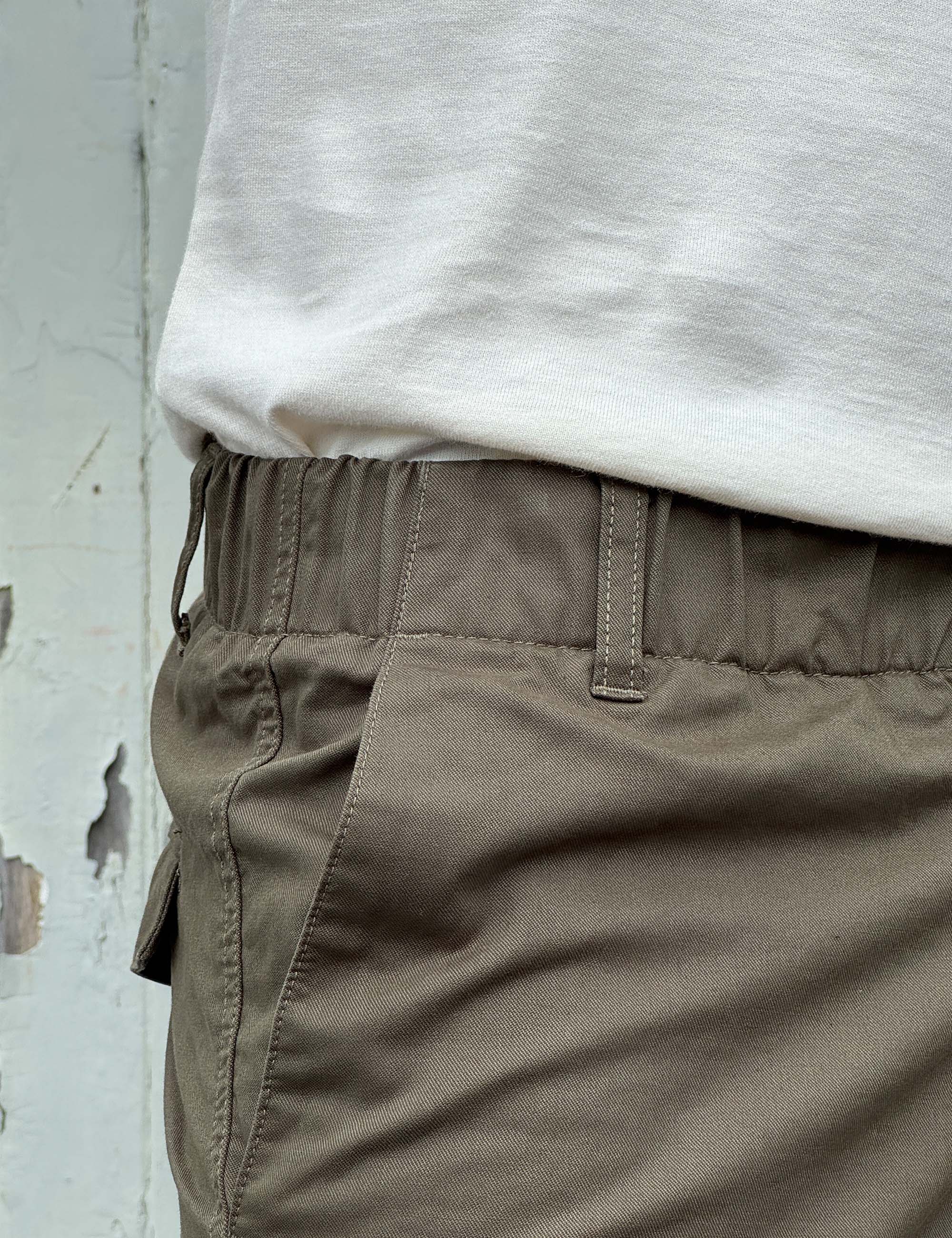 Chad Elastic Waist Relaxed Short - Fatigue - Image 7