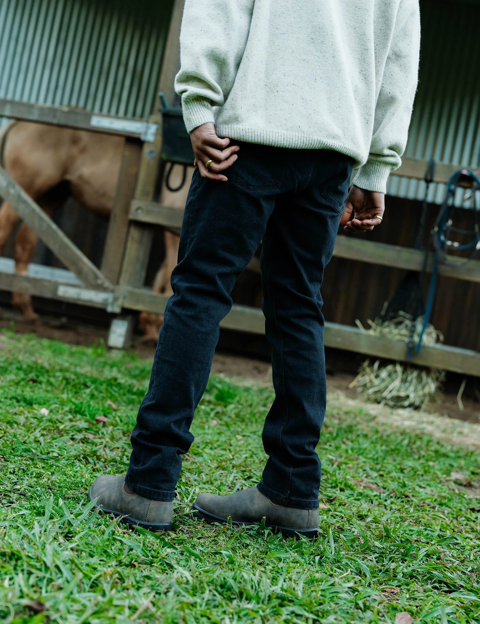 Diego Slim Fit Denim - Black - Image 3