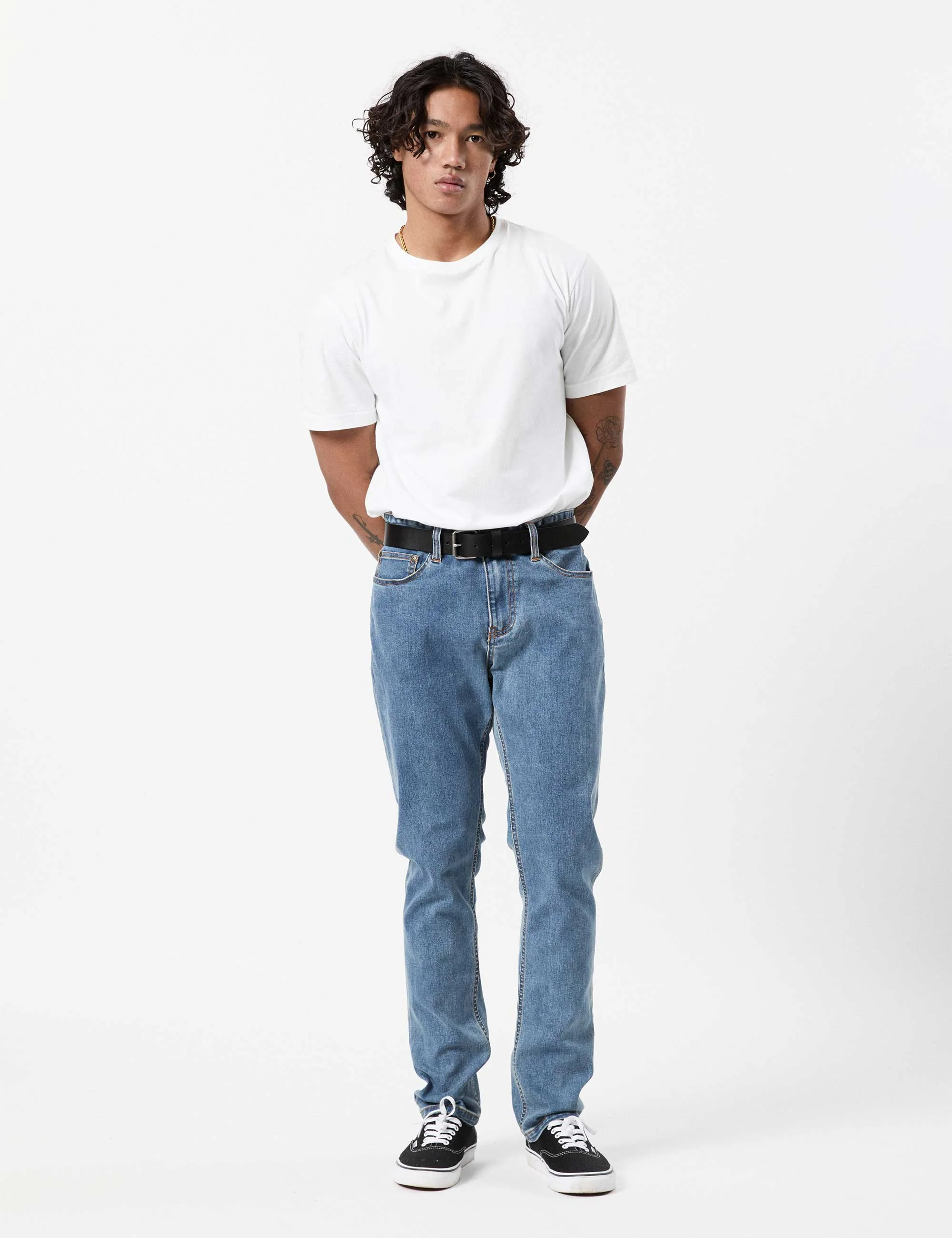 Diego Slim Fit Denim - Vintage Blue - Image 8