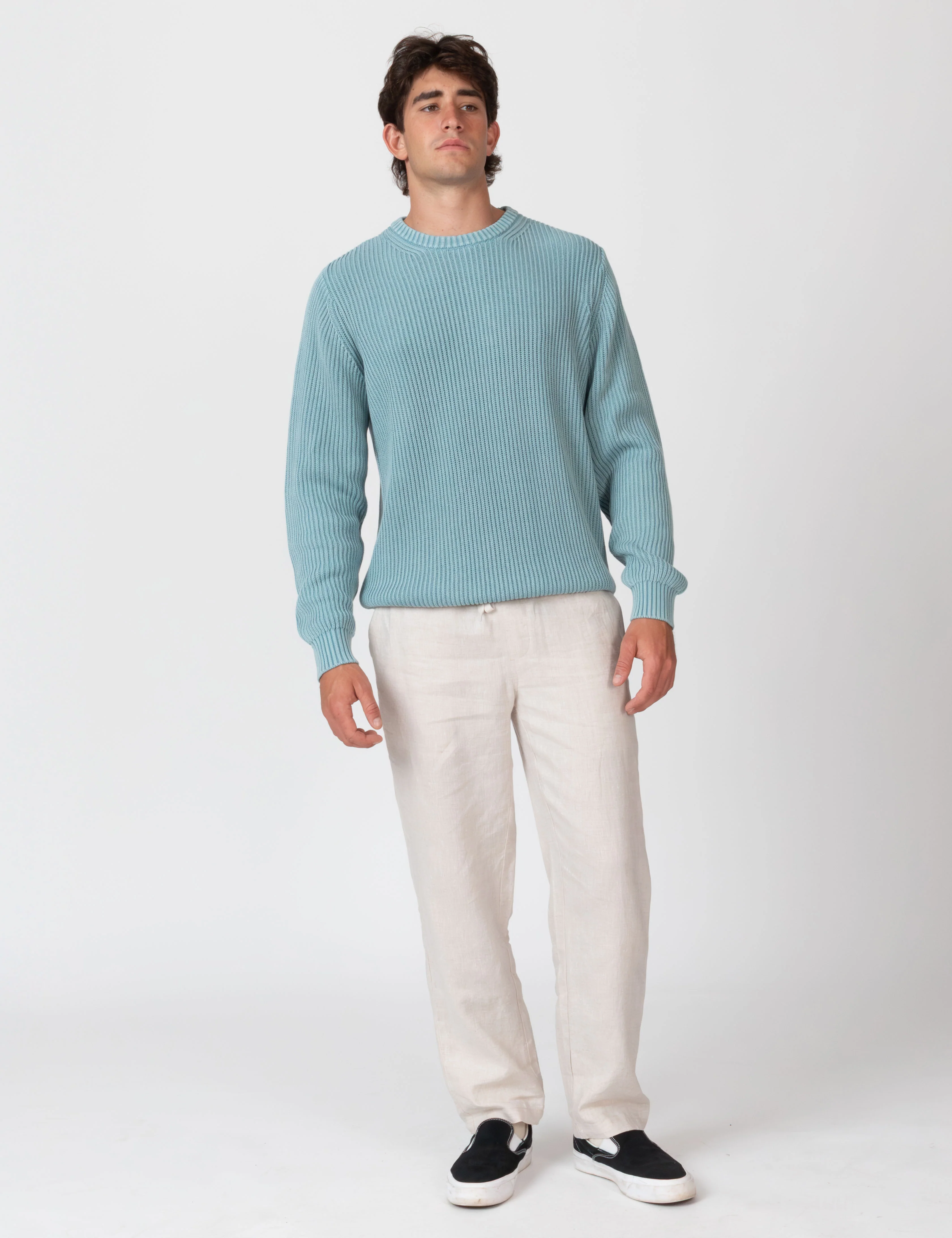 Fisher Chunky Organic Knit - Blue Smoke - Image 6