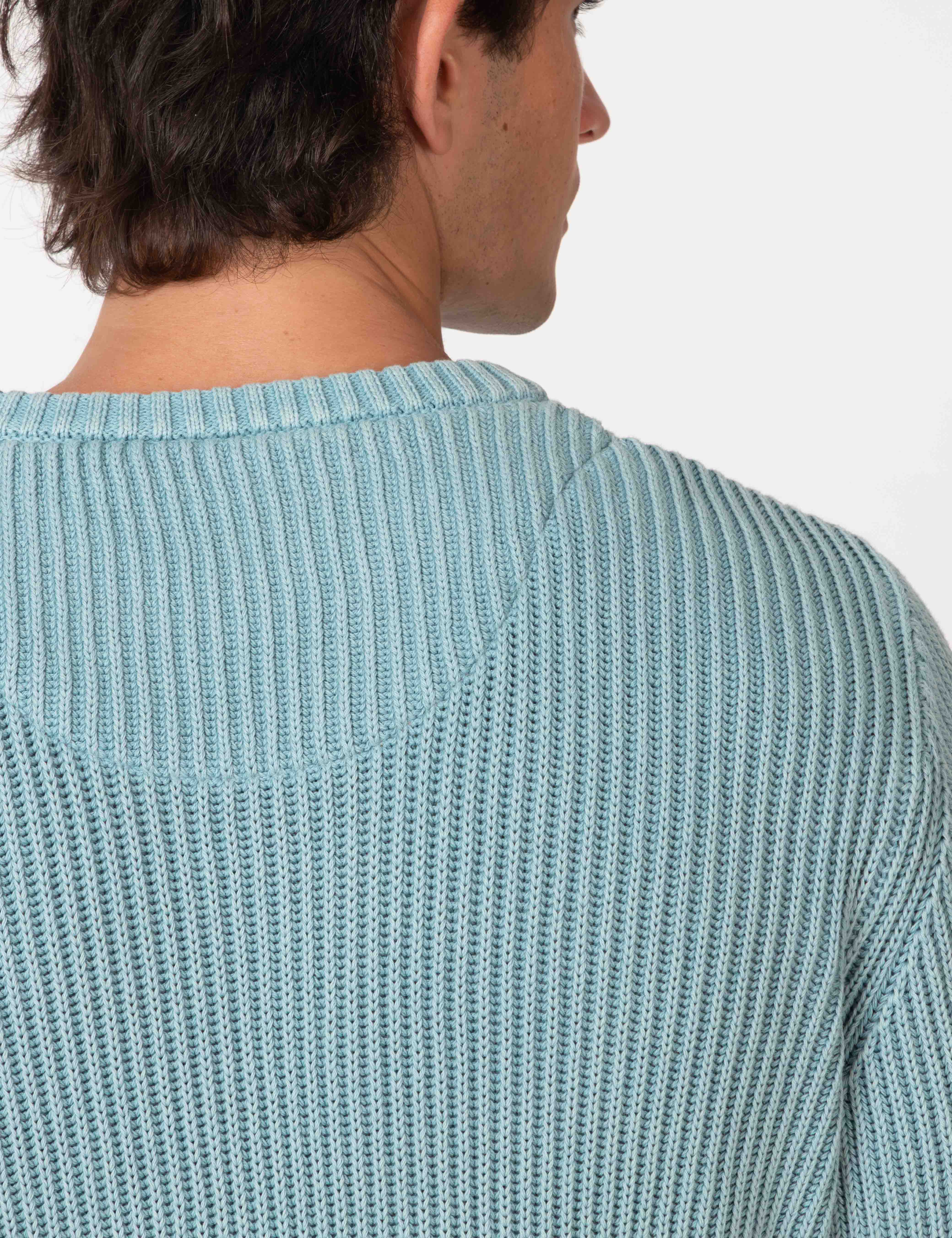 Fisher Chunky Organic Knit - Blue Smoke - Image 7