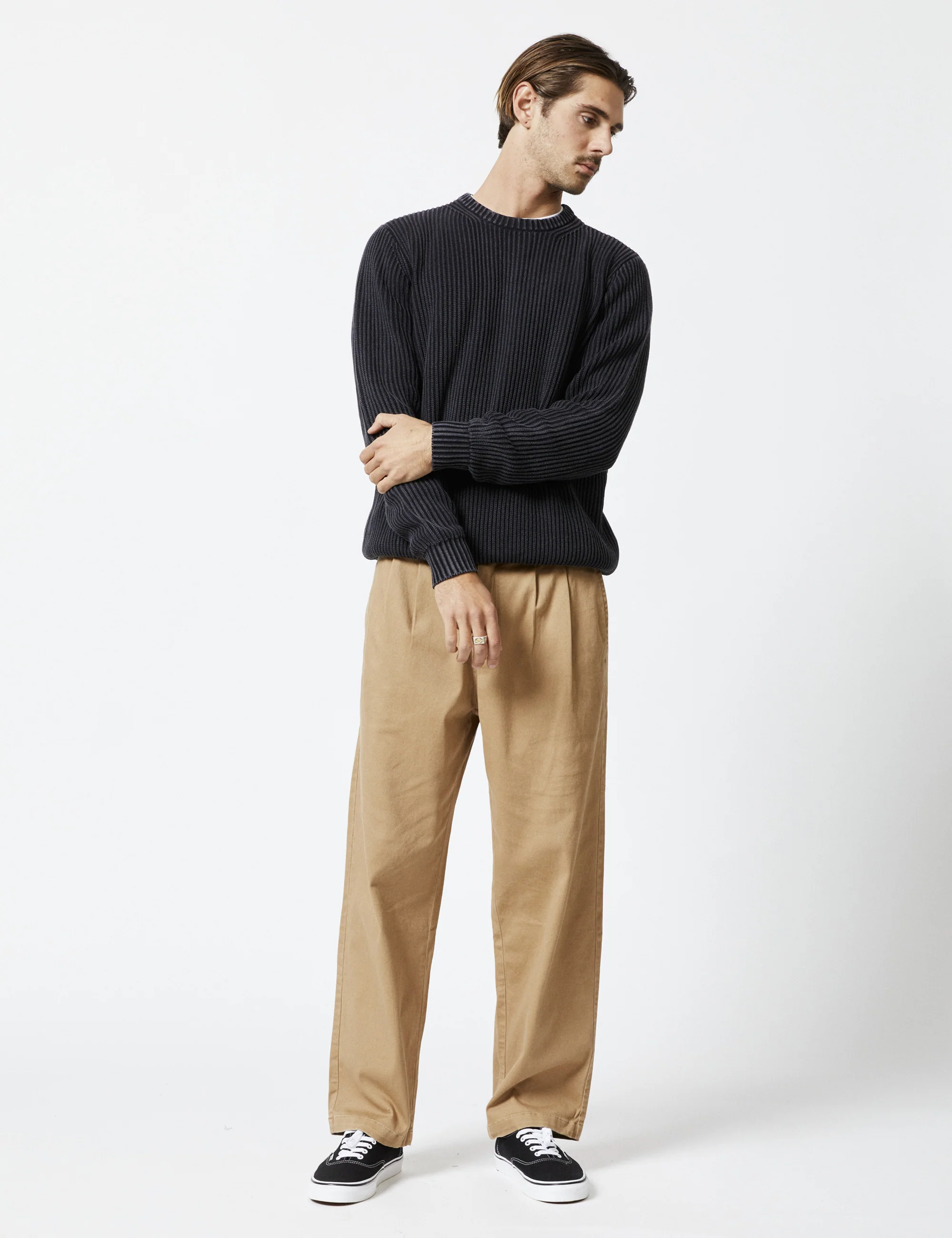 Fisher Chunky Organic Knit - Black - Image 11