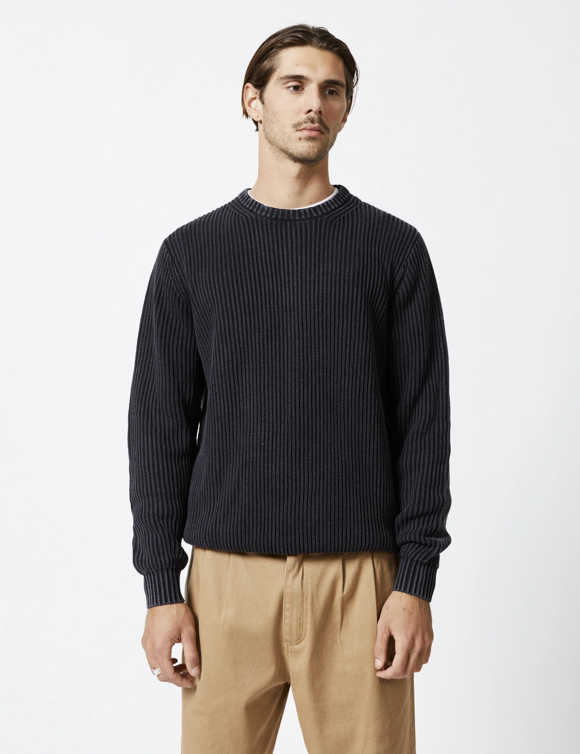 Fisher Chunky Organic Knit - Black - Image 5