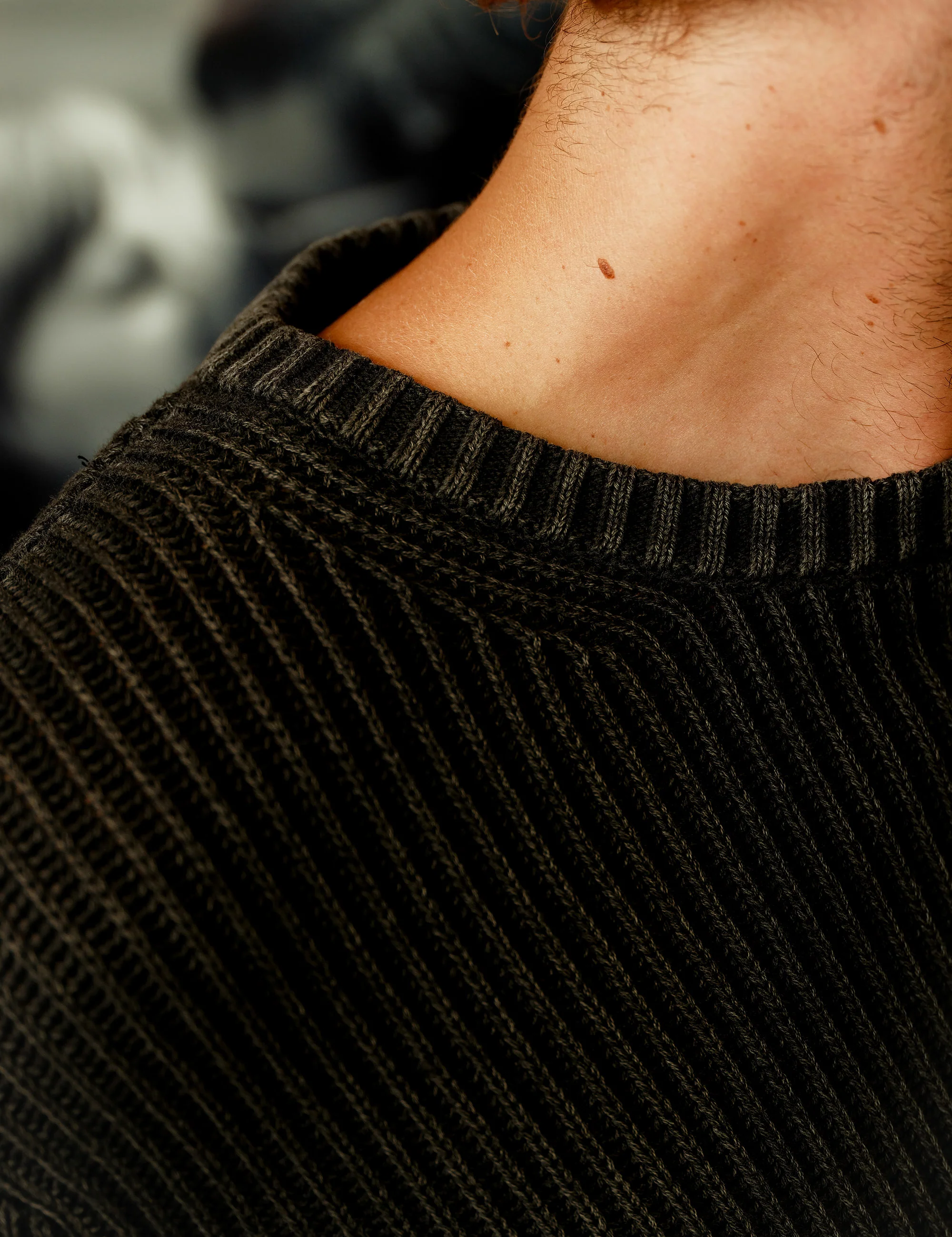Fisher Chunky Organic Knit - Black - Image 7