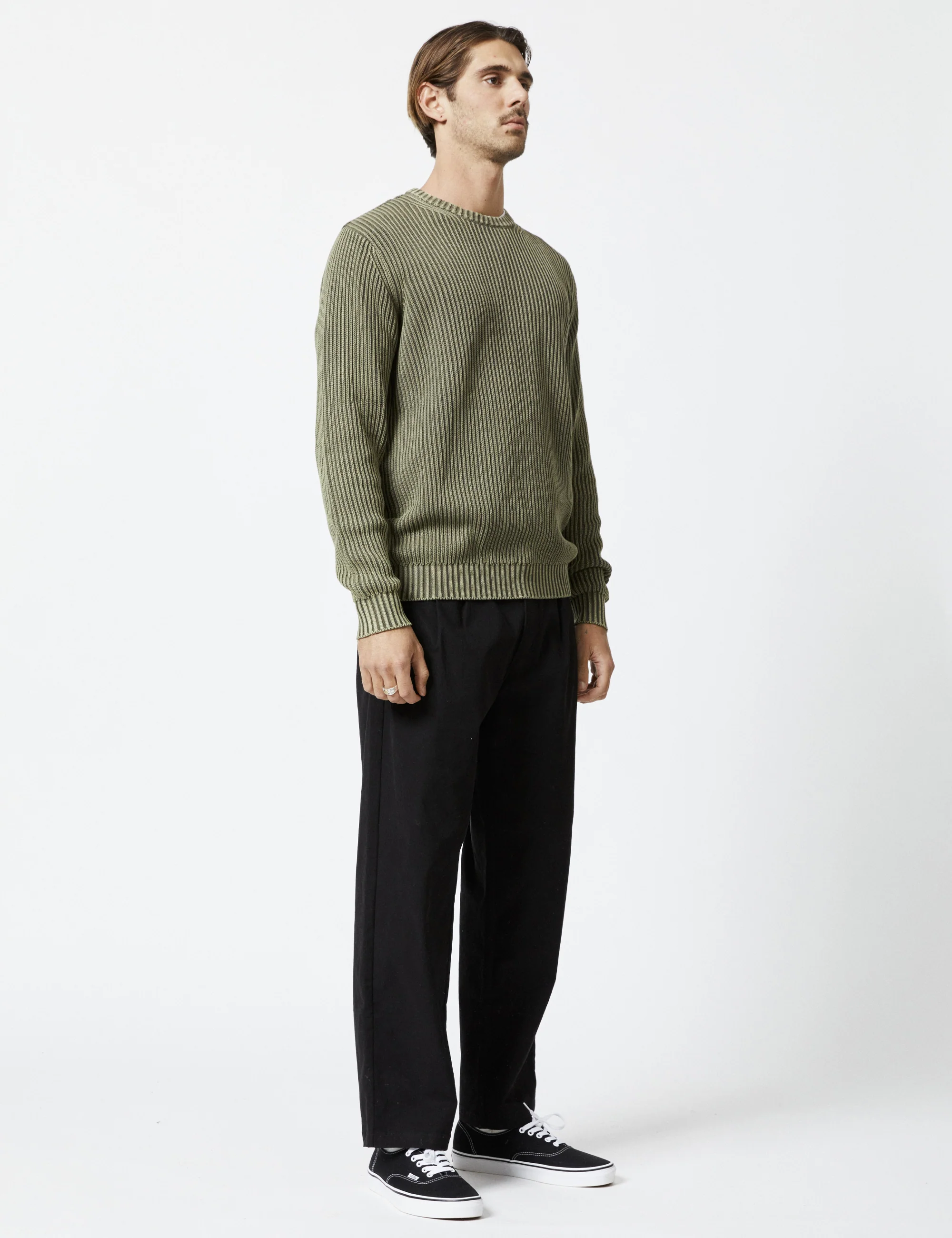 Fisher Chunky Organic Knit - Fatigue - Image 5