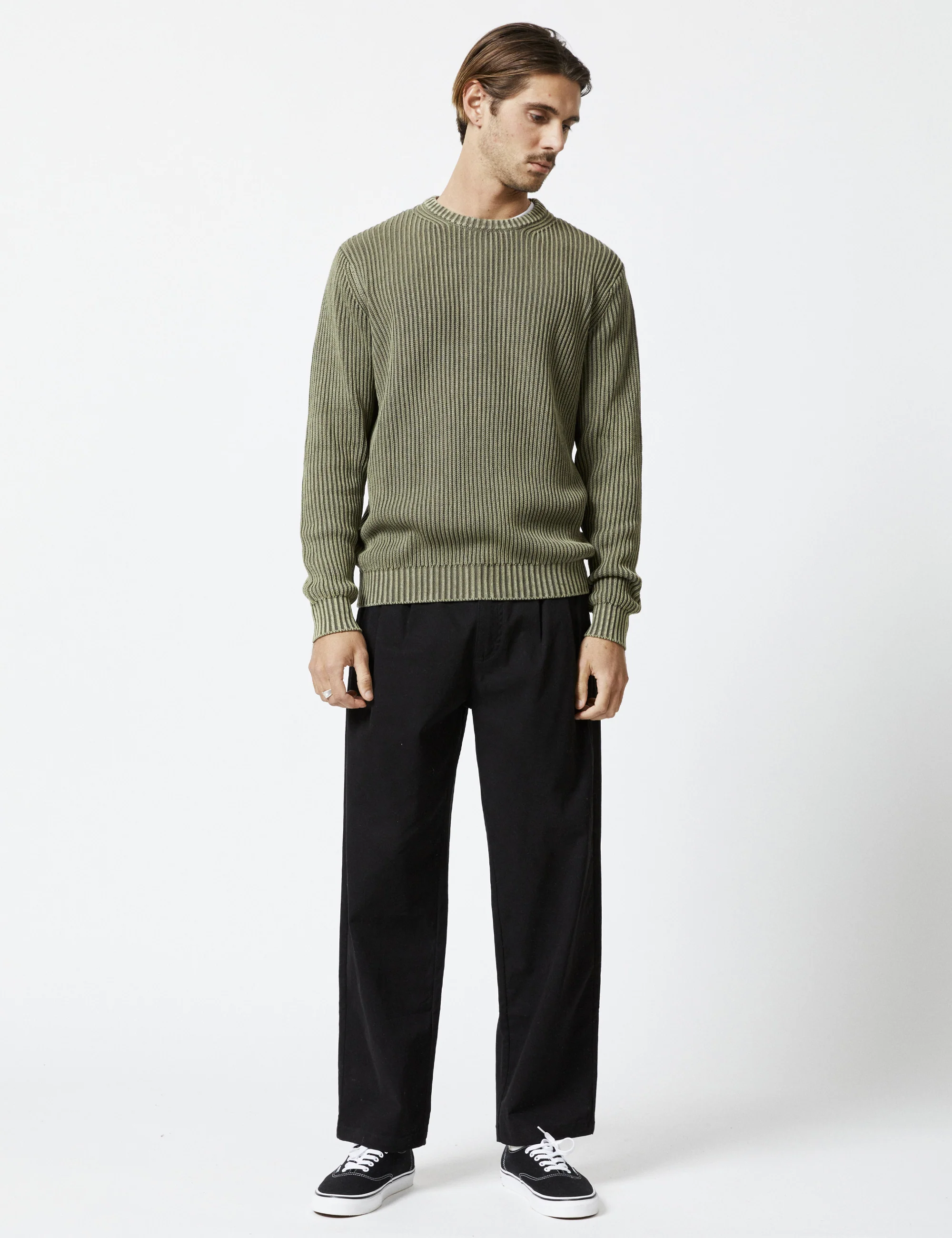 Fisher Chunky Organic Knit - Fatigue - Image 6