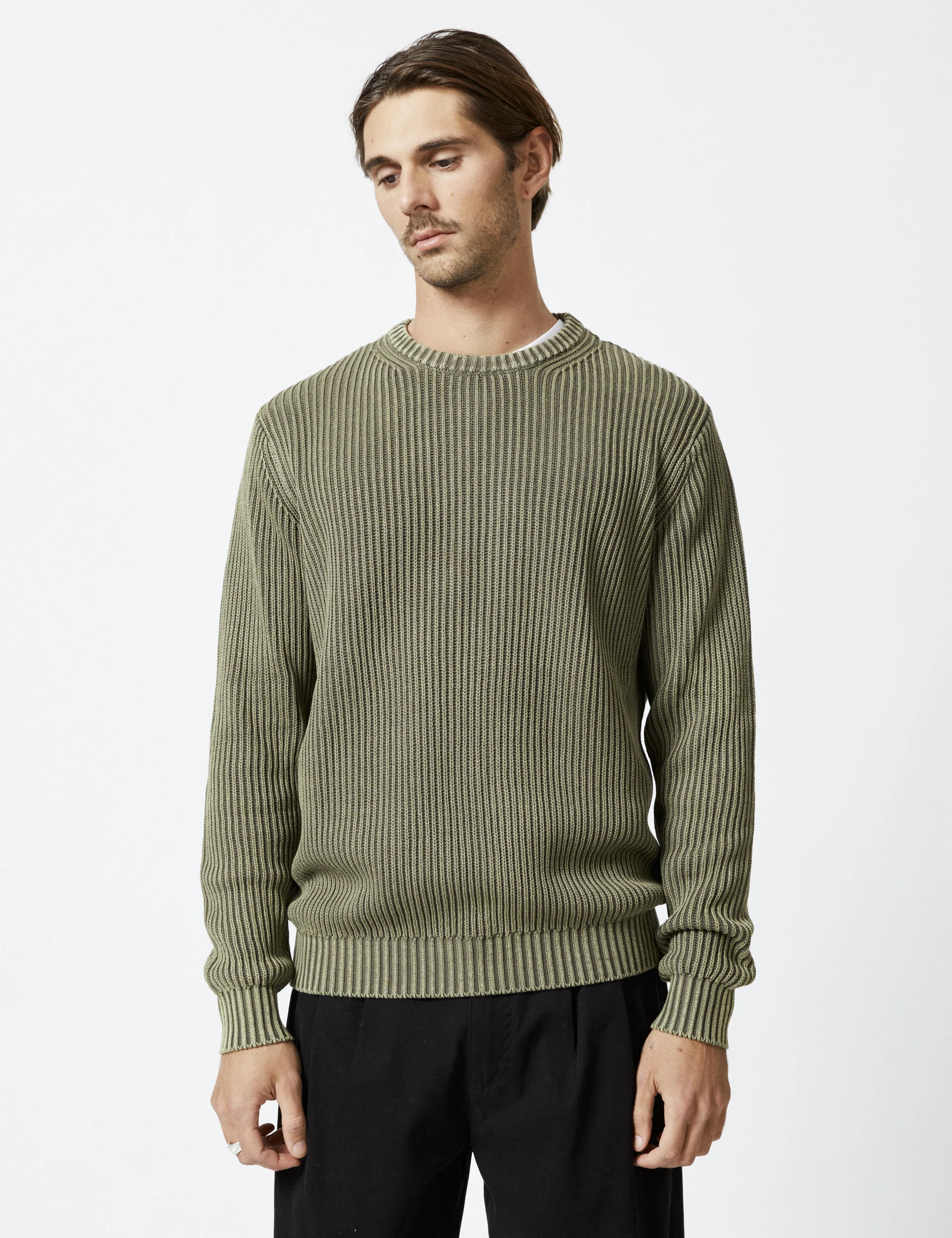 Fisher Chunky Organic Knit - Fatigue - Image 7
