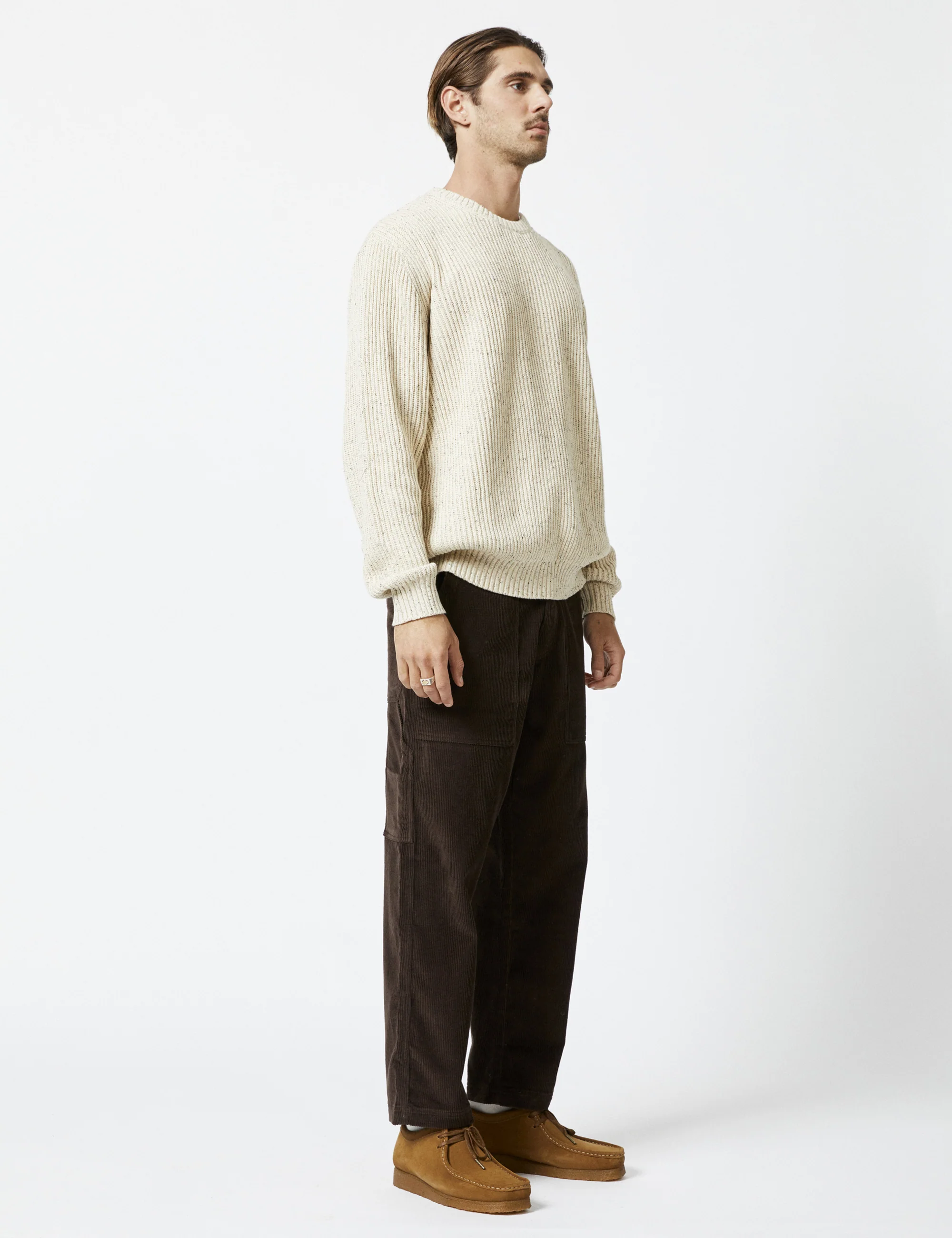 Fisher Chunky Organic Knit - Oatmeal - Image 10