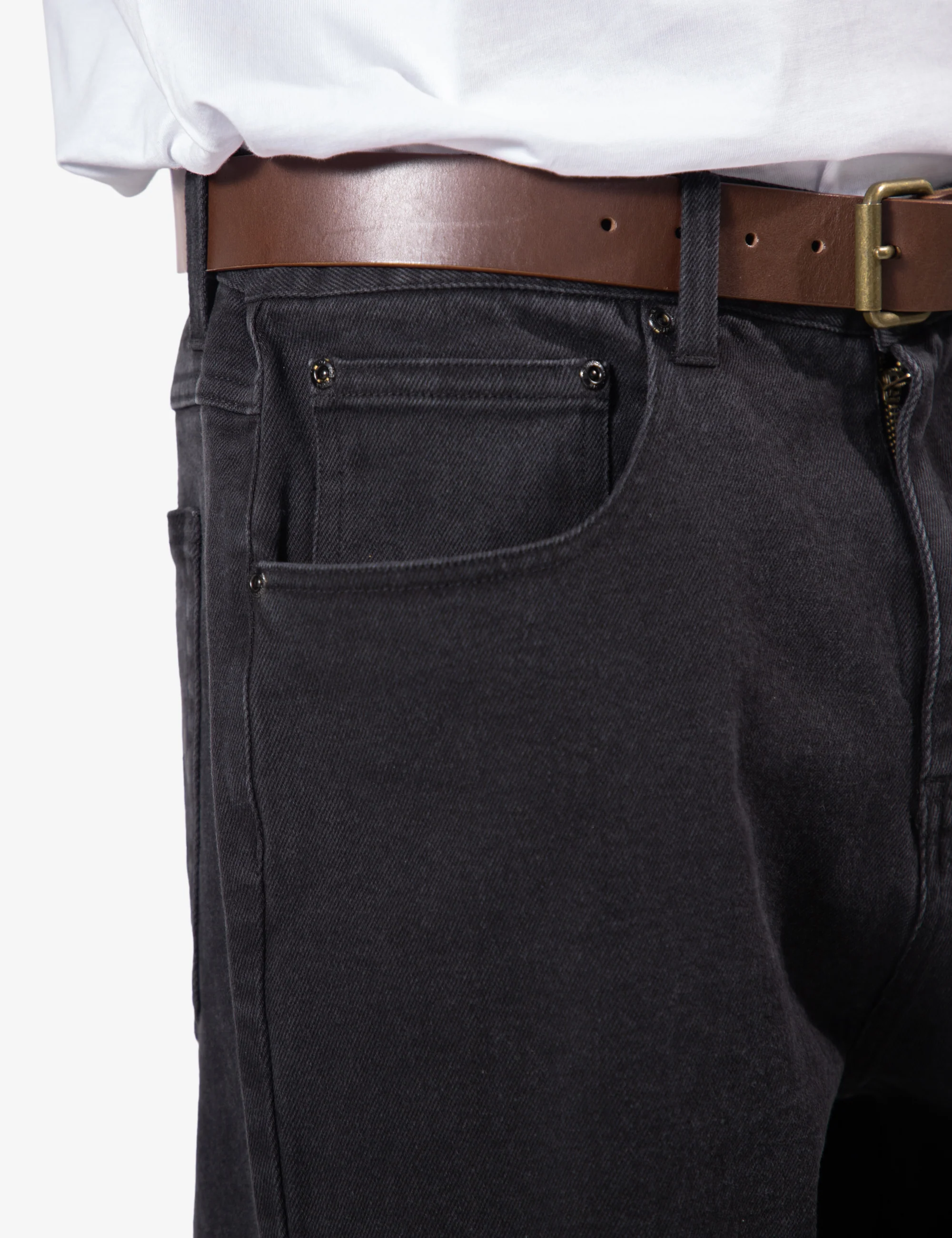 Fresno Loose Fit Denim - Black - Image 10