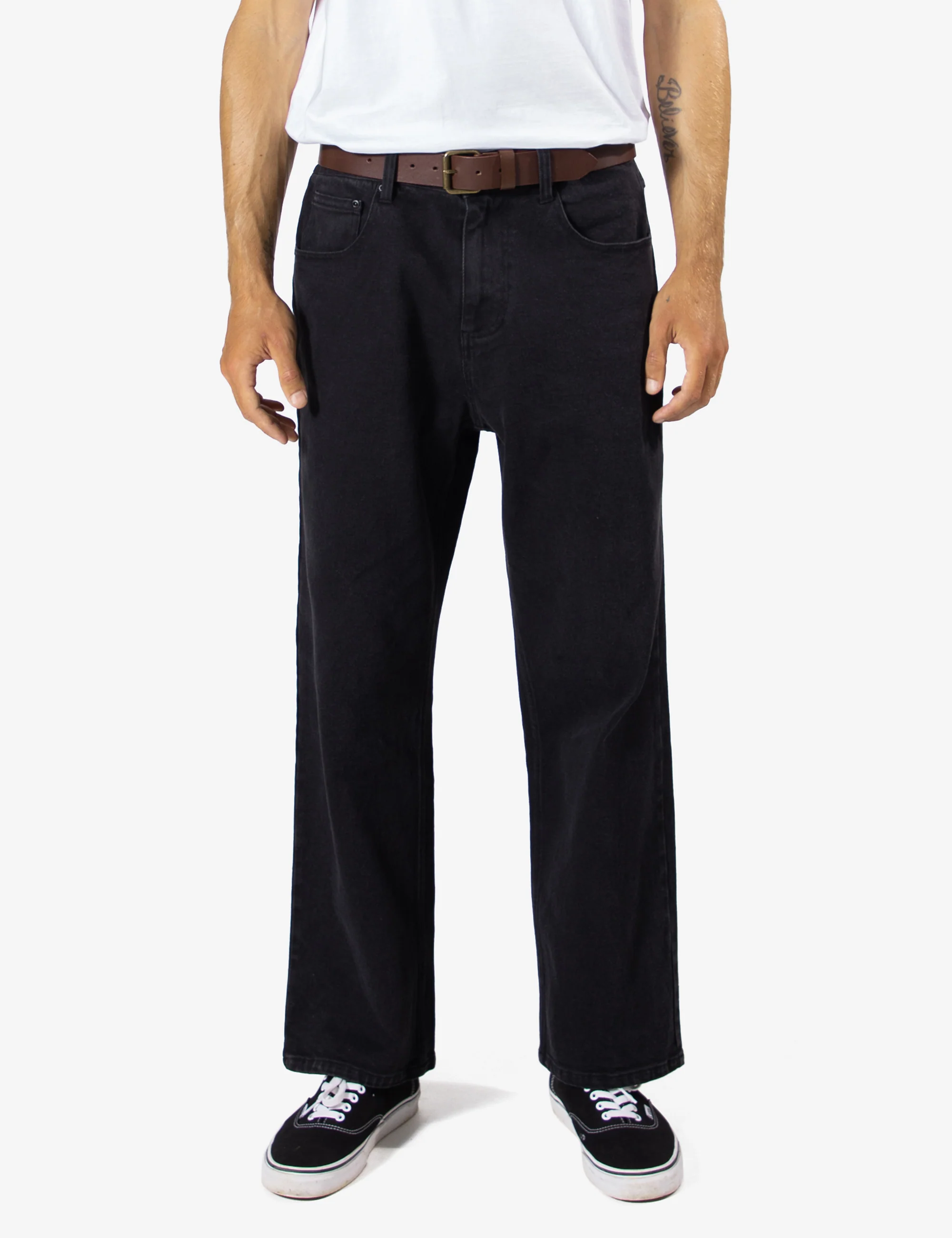 Fresno Loose Fit Denim - Black - Image 3
