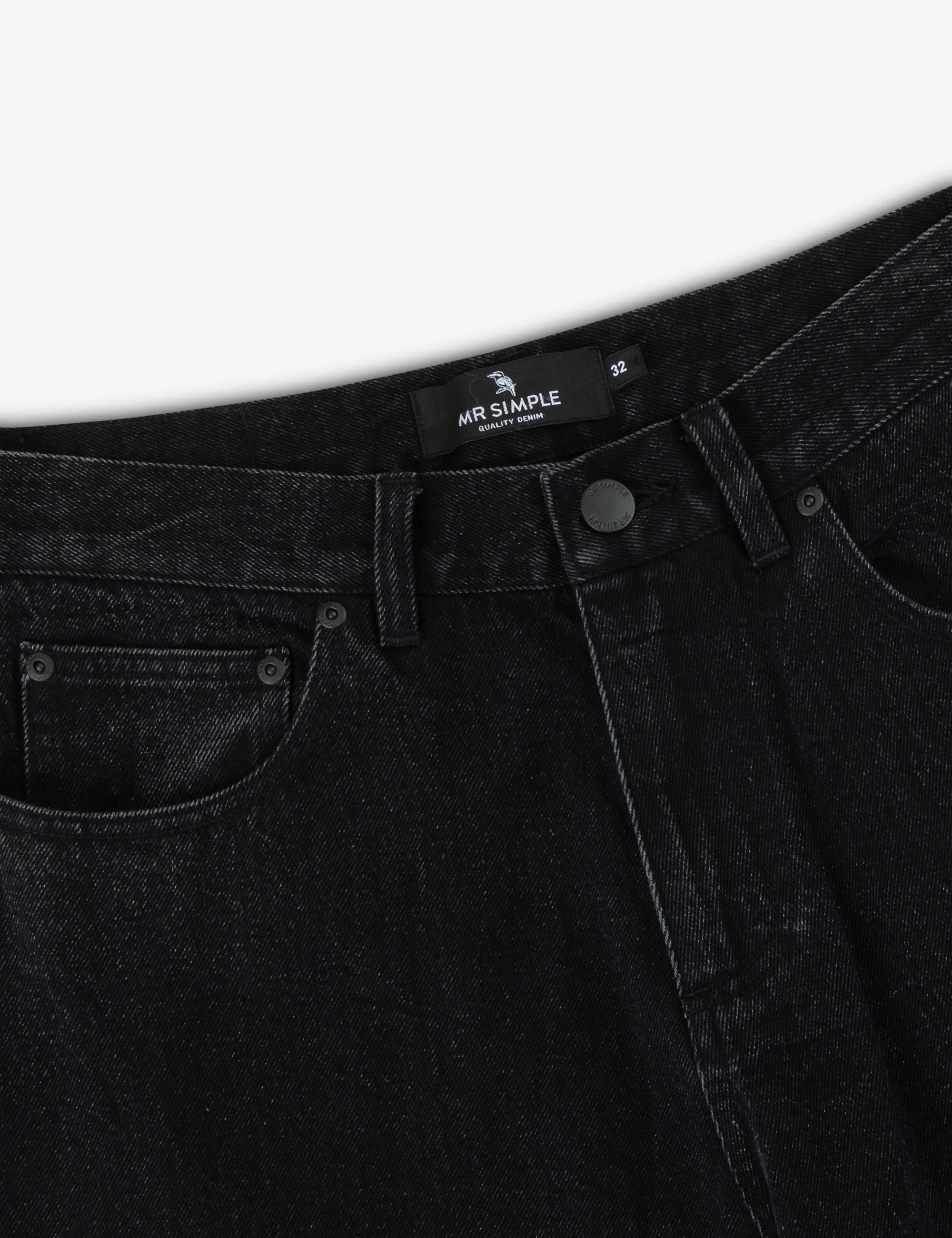 Fresno Loose Fit Denim - Black - Image 4