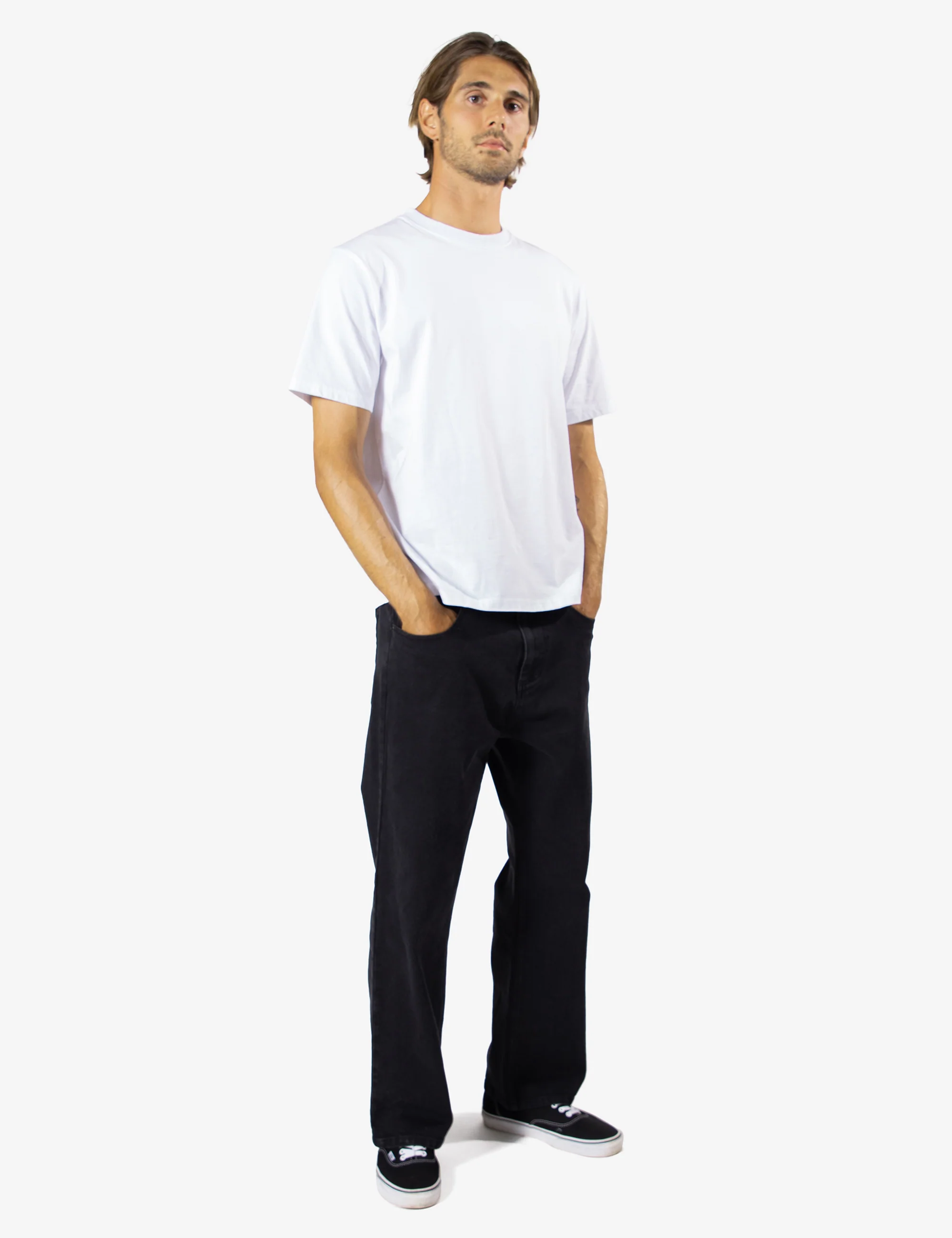 Fresno Loose Fit Denim - Black - Image 5
